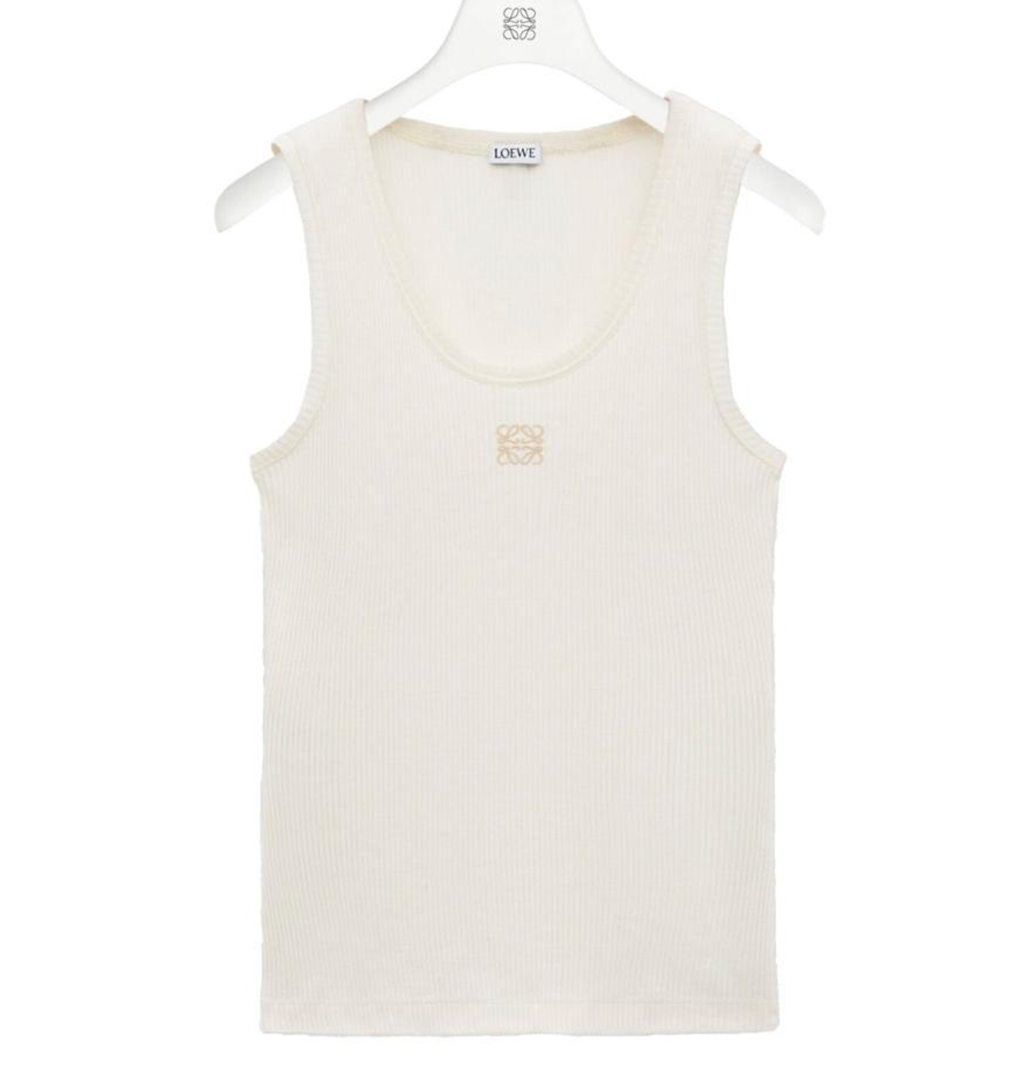 Anagram silk tank top