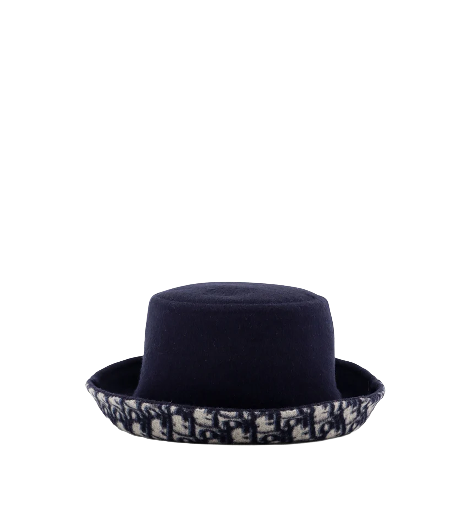 Virgin wool and silk cloche