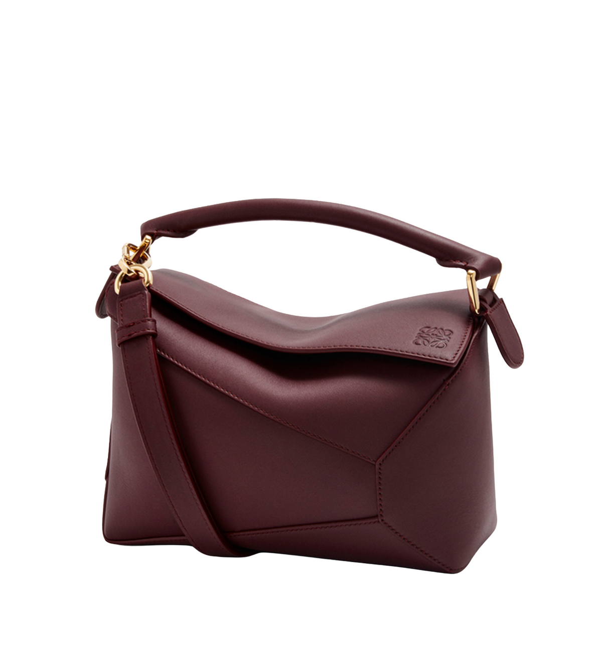 Small Puzzle Edge bag in classic calfskin