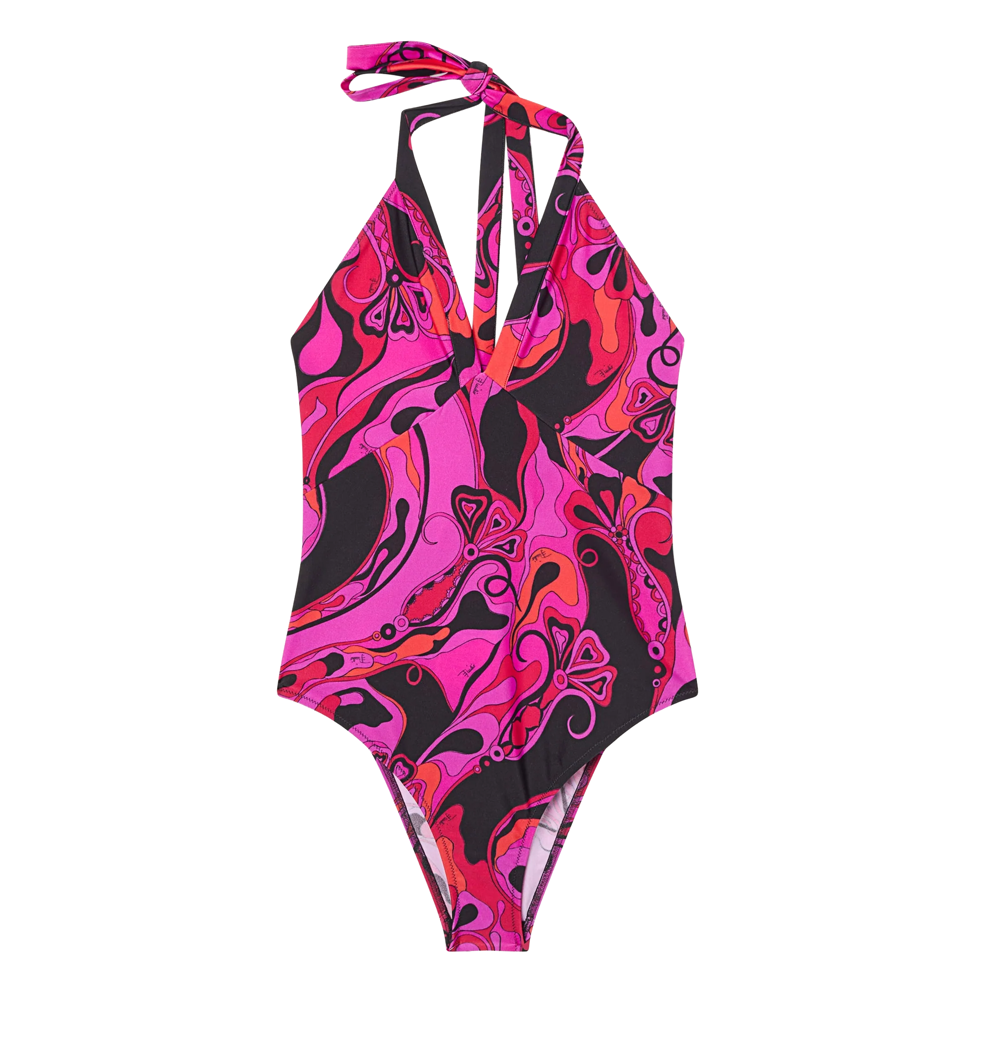 Orchidee Print Swimsuit