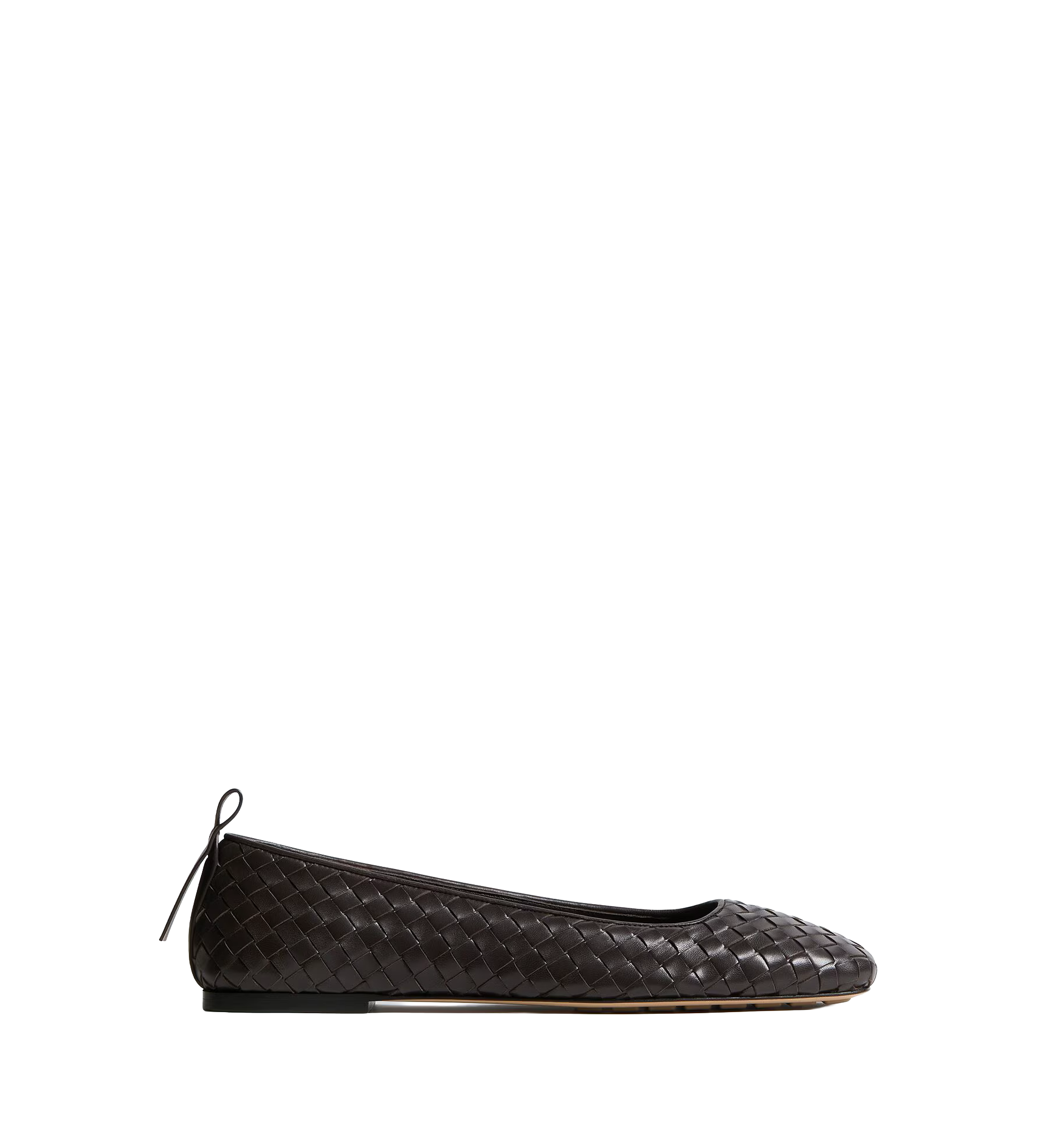 "Charlotte" leather ballets flat