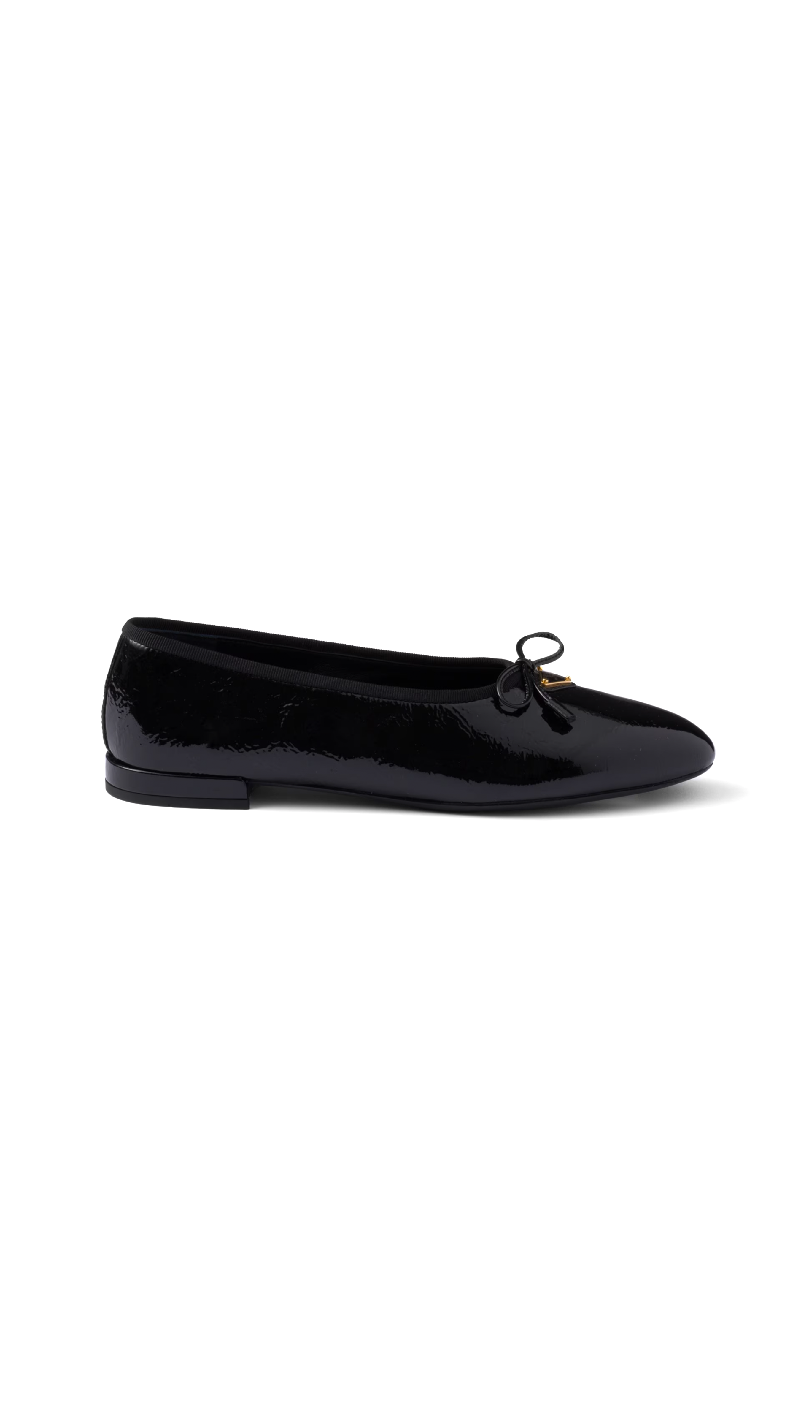 Patent Leather Ballerinas - Black