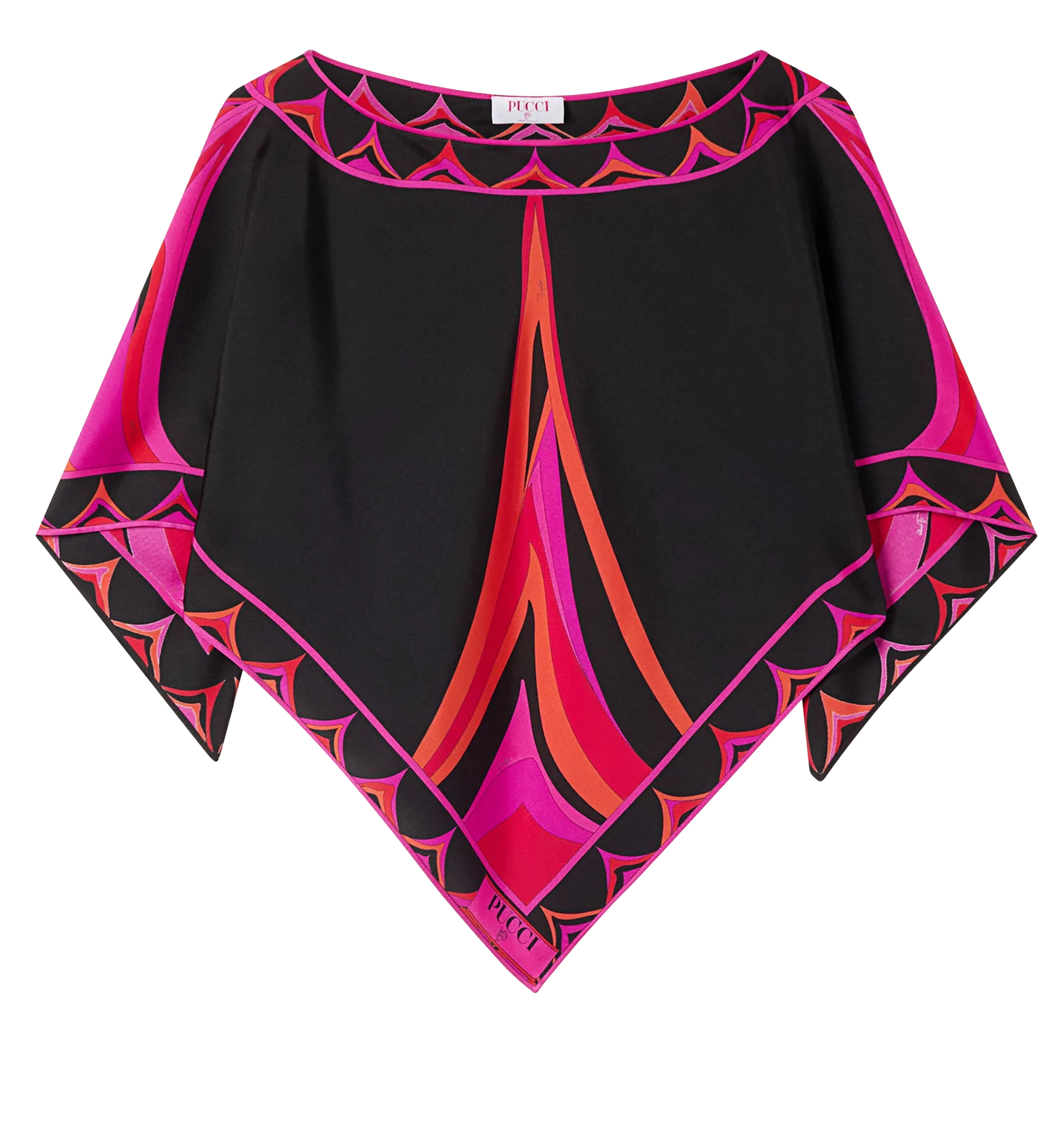 Fari Print Kaftan Top