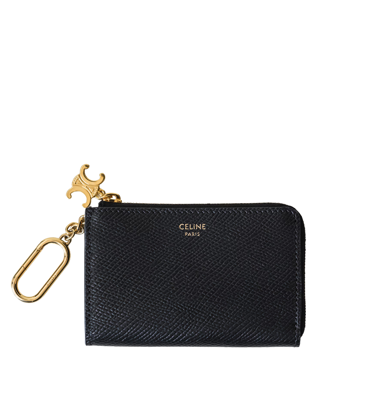 Key Holder In Grained Calfskin