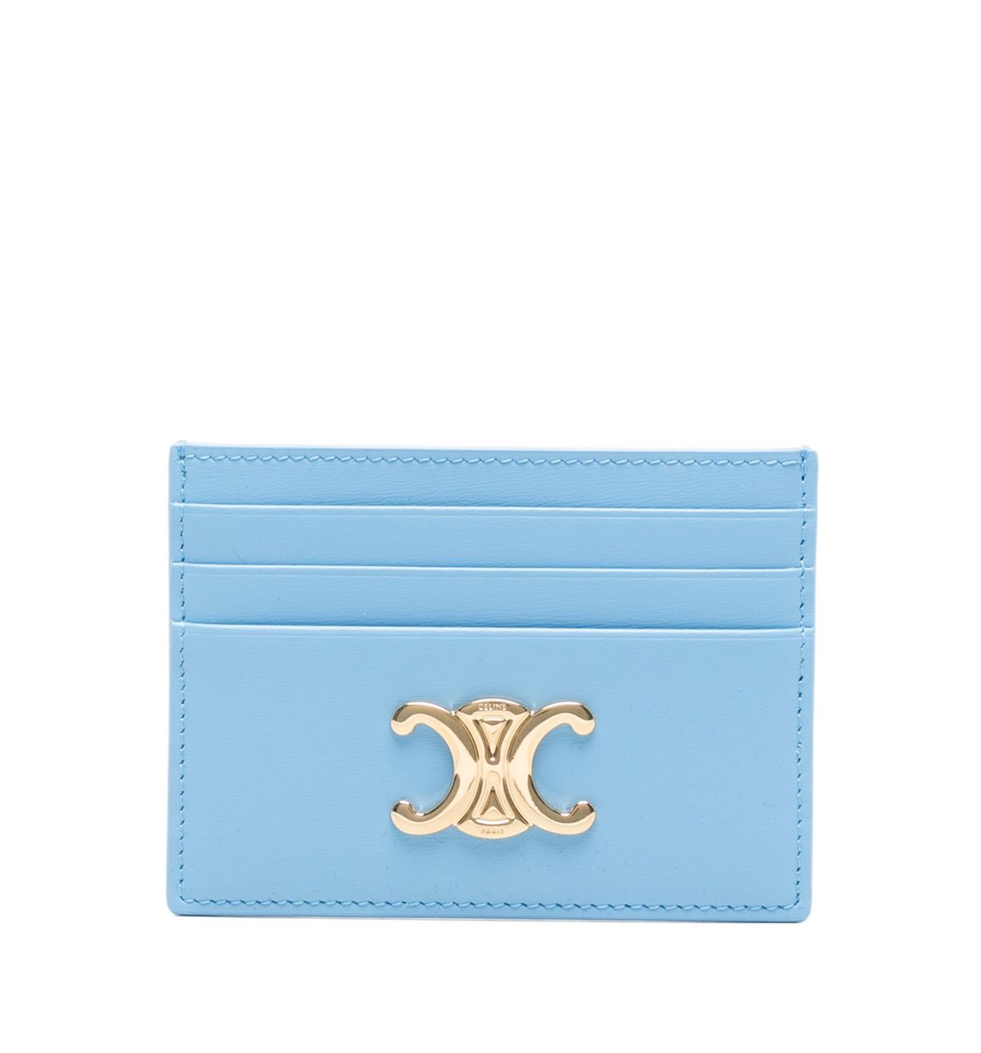 Card Holder Triomphe In Shiny Calfskin