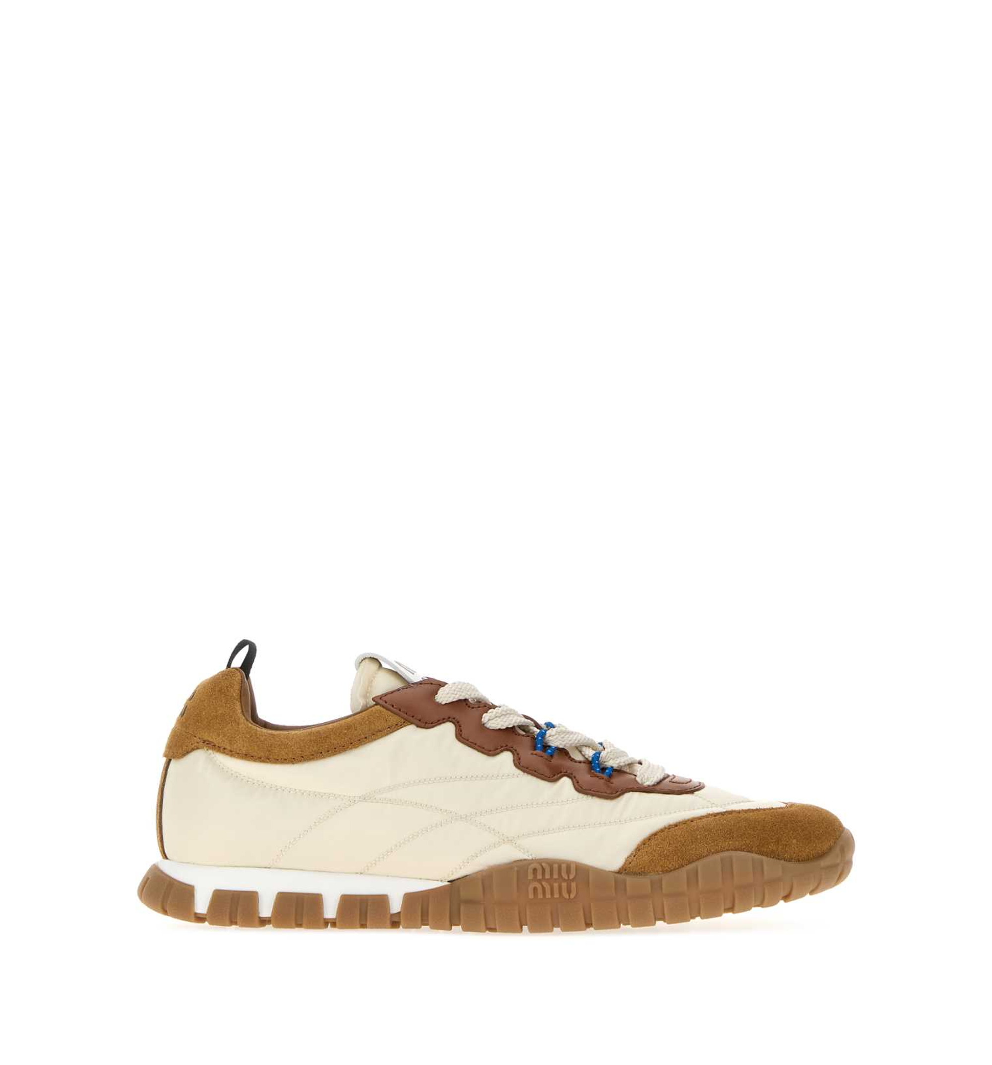 Tyre Technical Fabric And Suede Sneakers