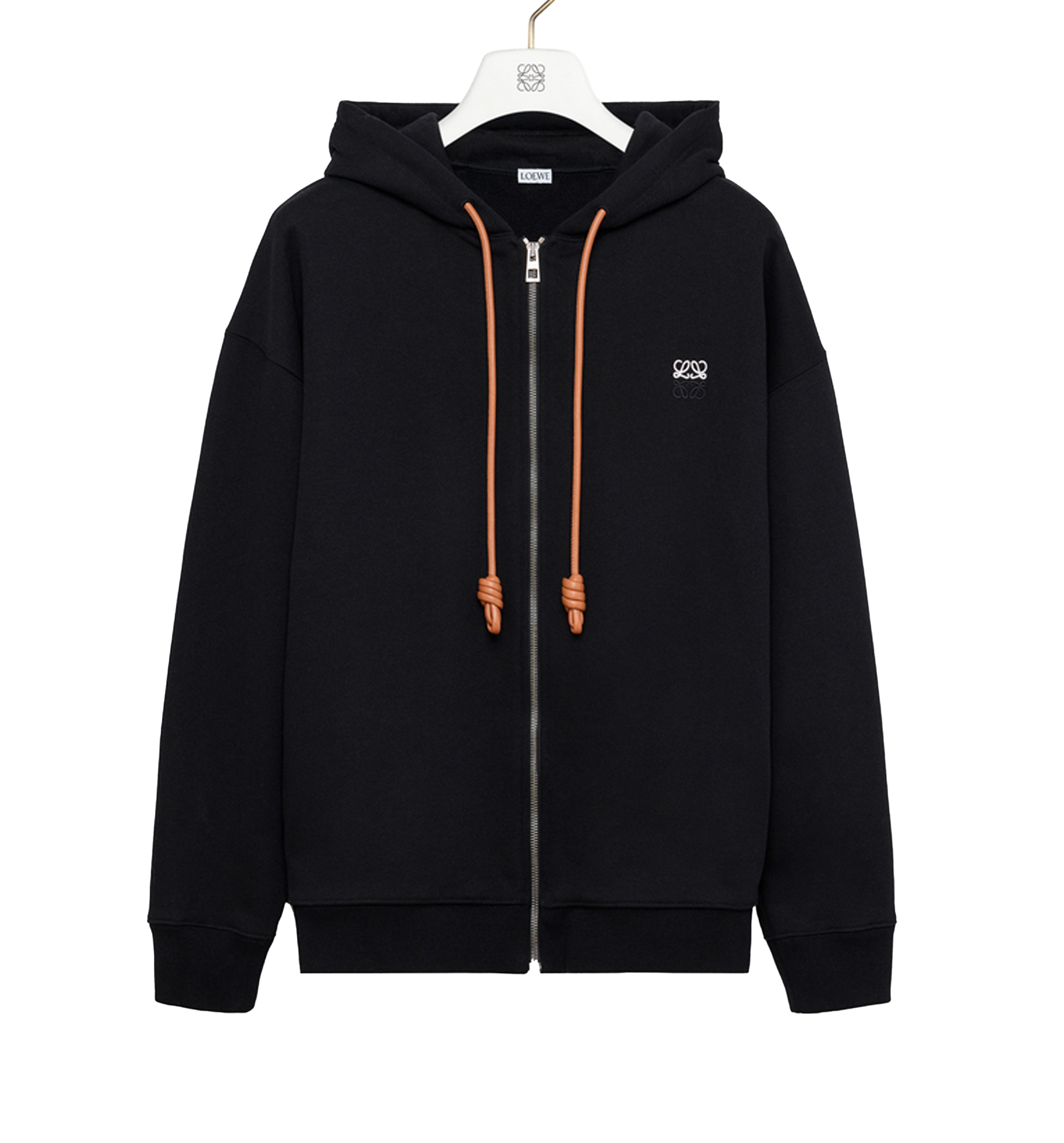 Zippered hoodie