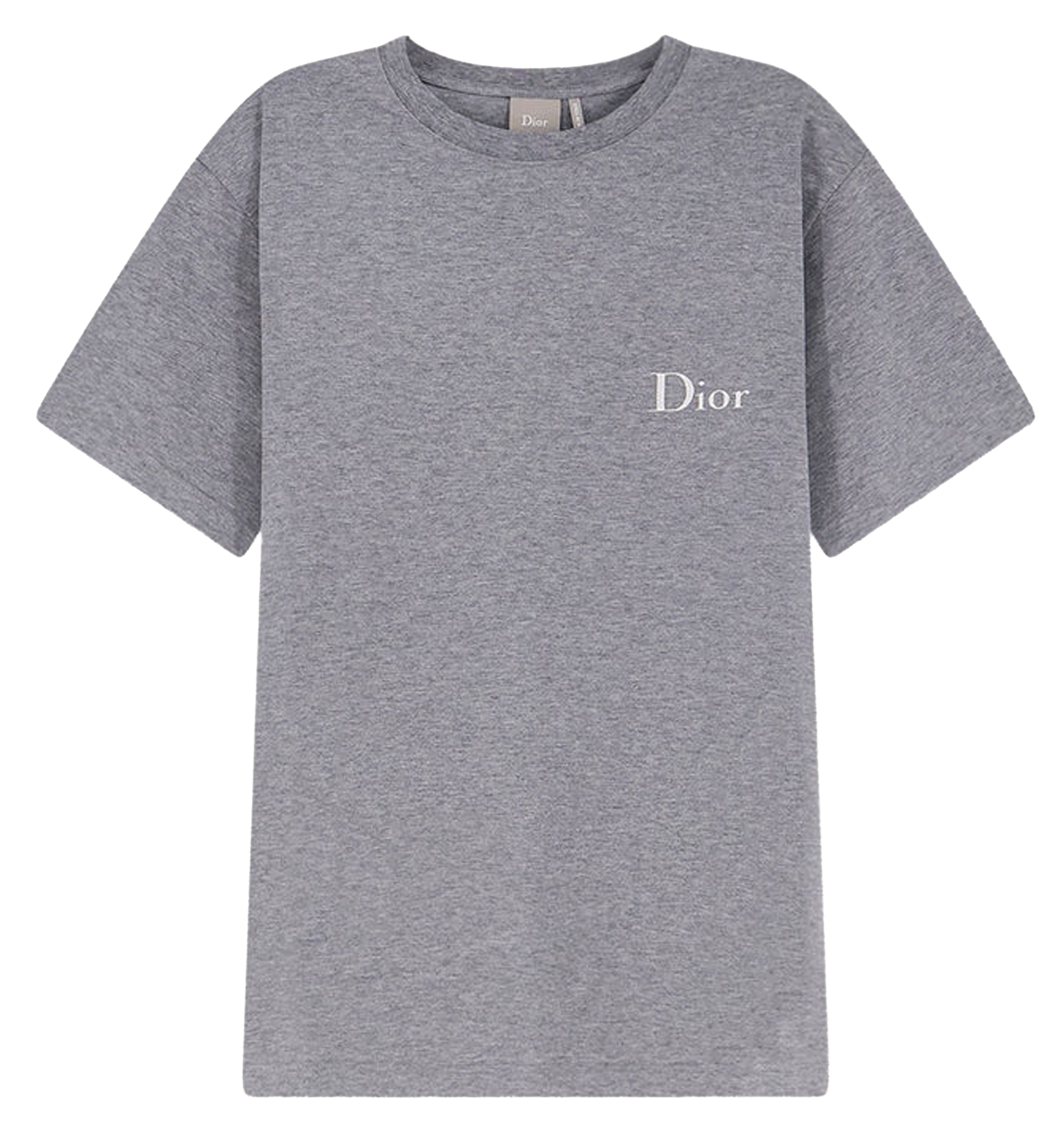 Cotton t-shirt with Dior embroidery