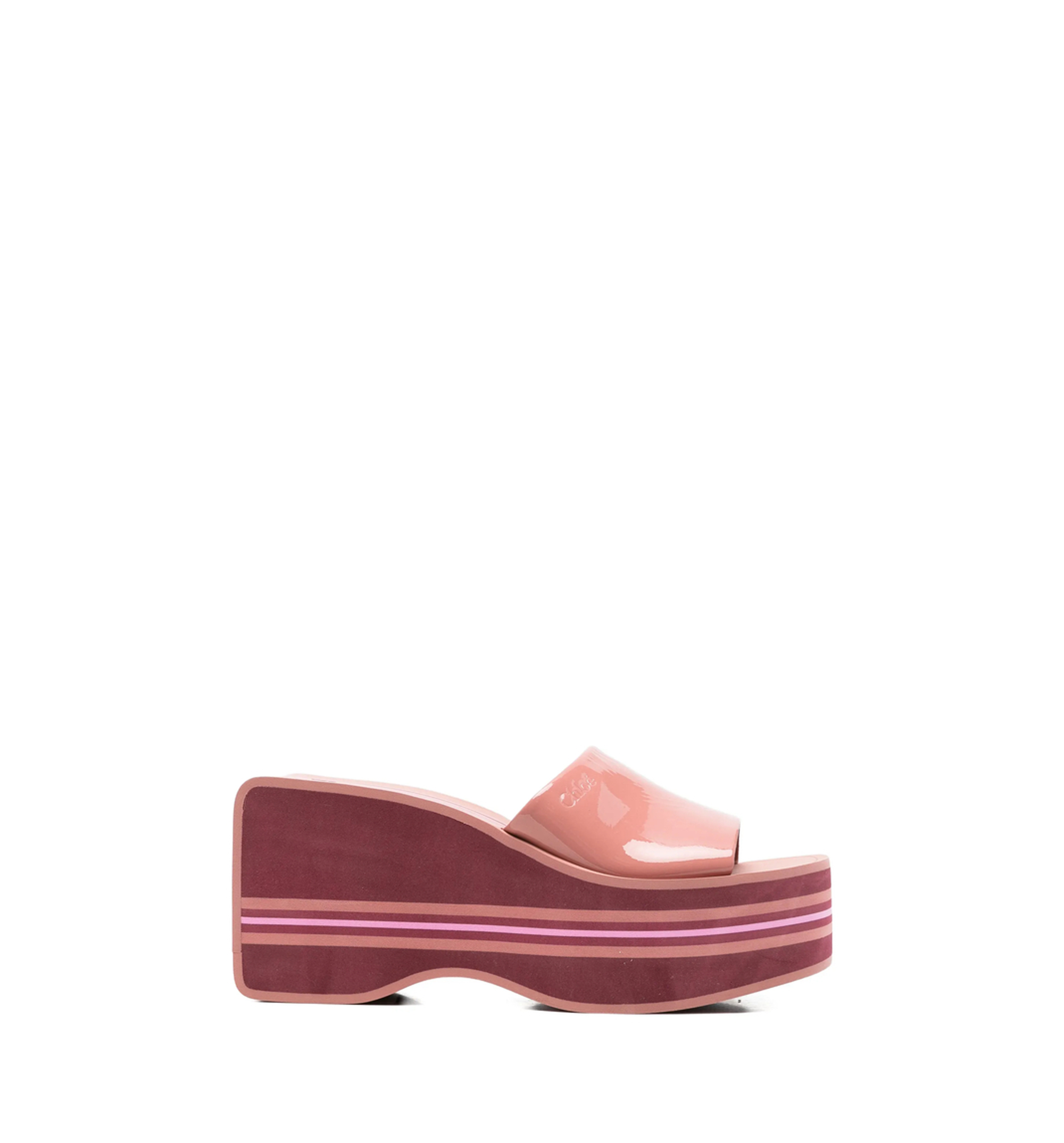 Chloé Swimming Wedge Sandals