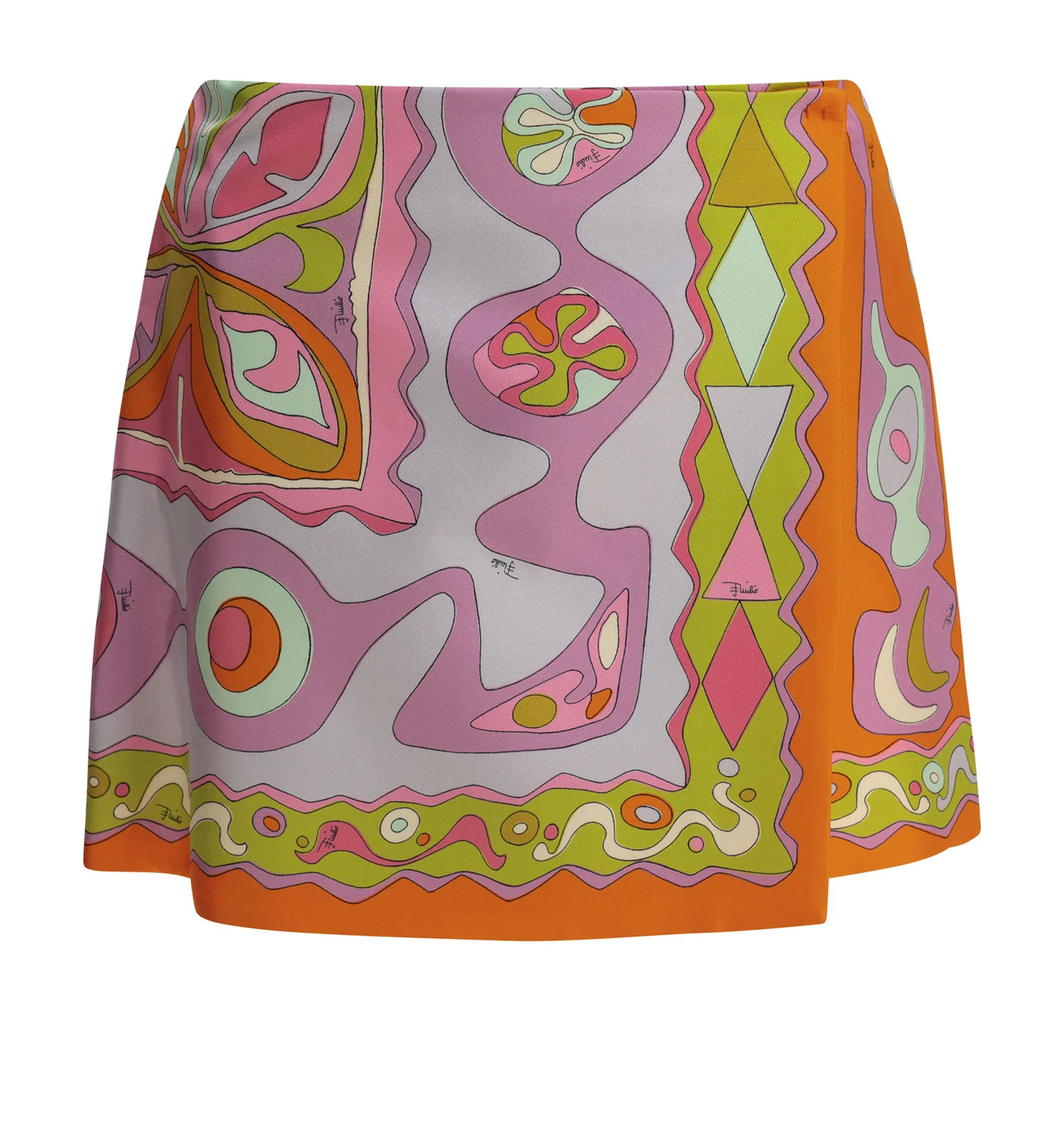 "Angoli" Wrap Skirt
