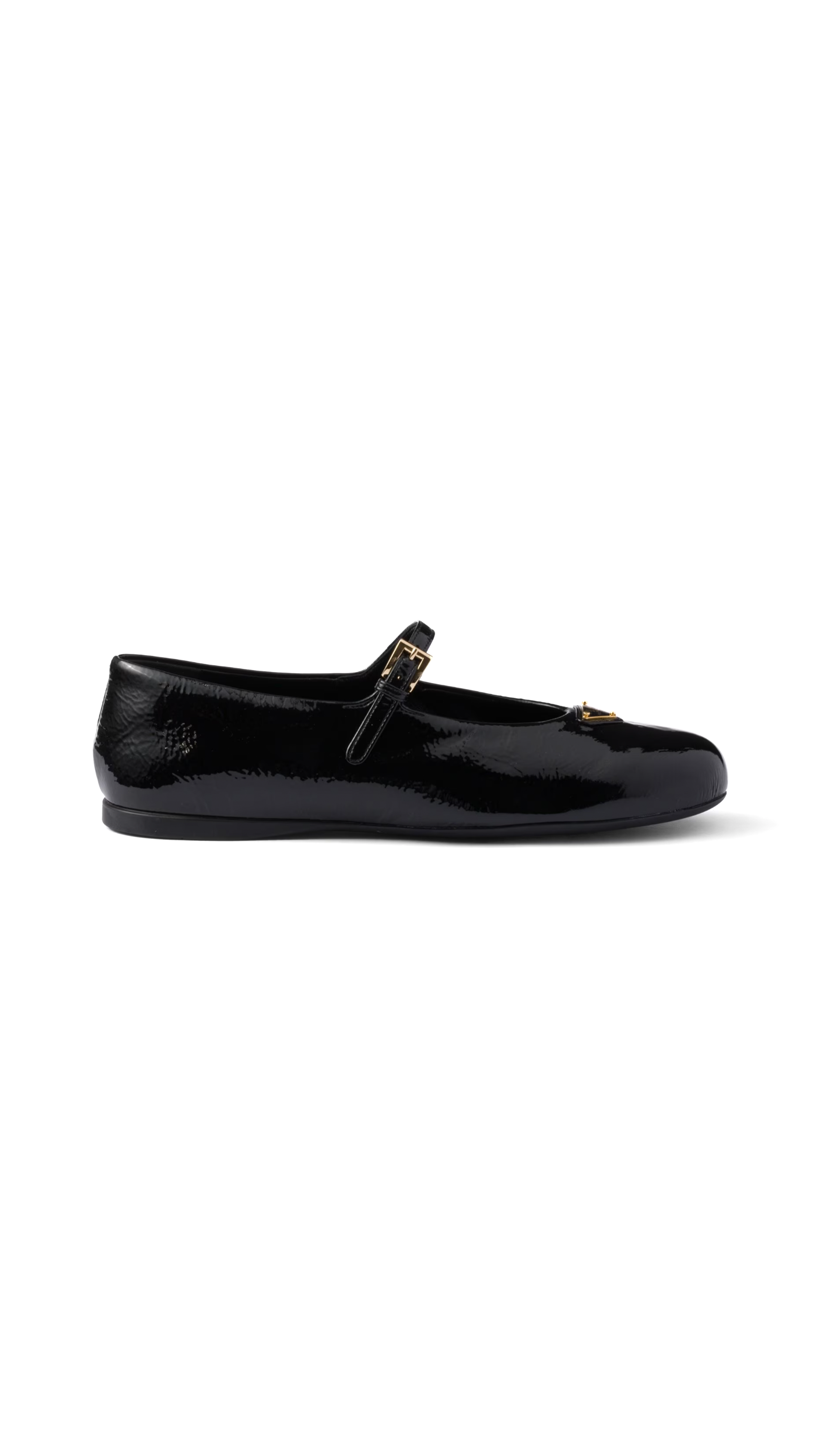 Naplak Patent Leather Ballerinas - Black