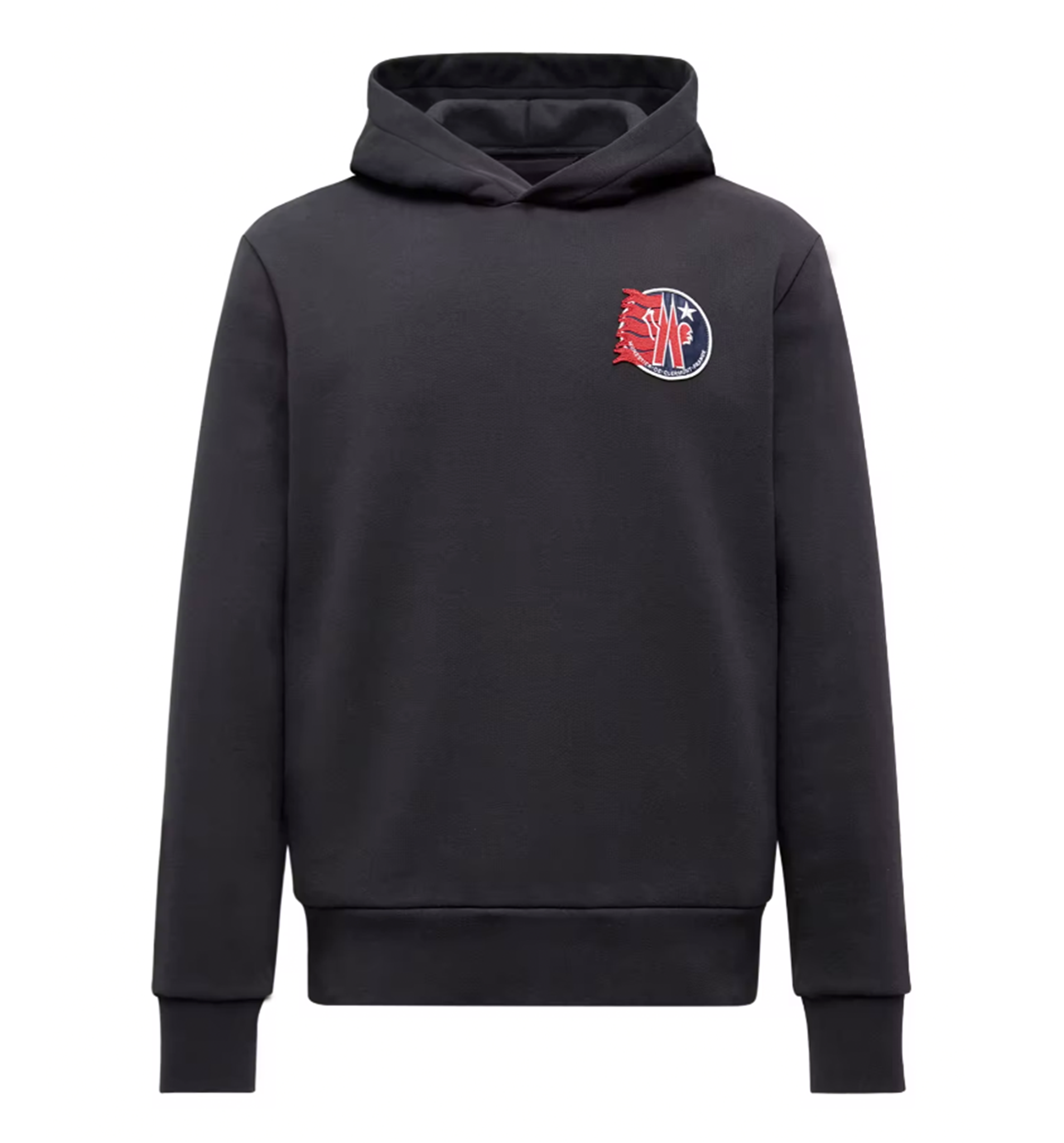 Star Logo Patch Cotton Hoodie