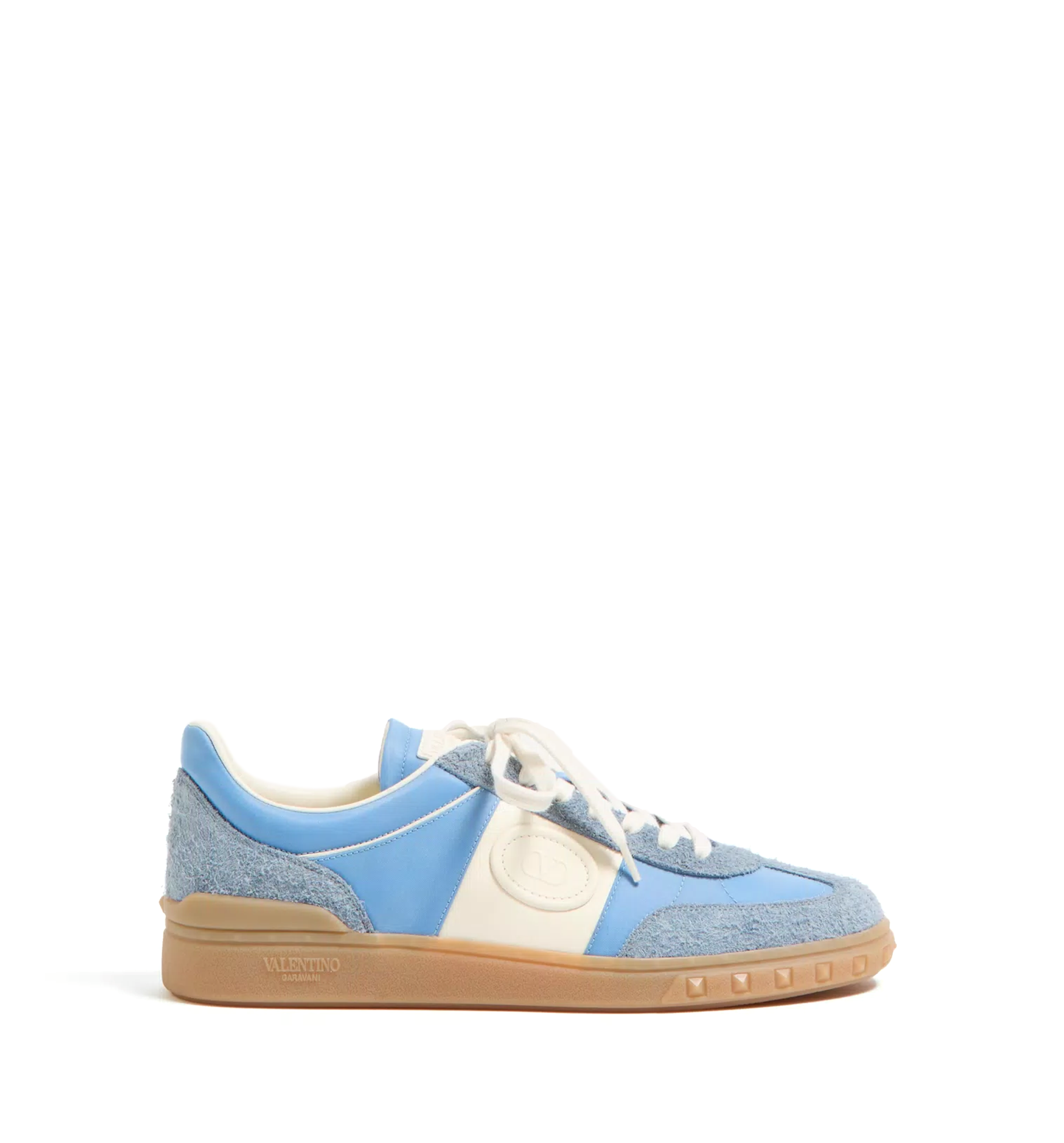 Upvillage Low Top Sneaker in Crust Leather and Nylon