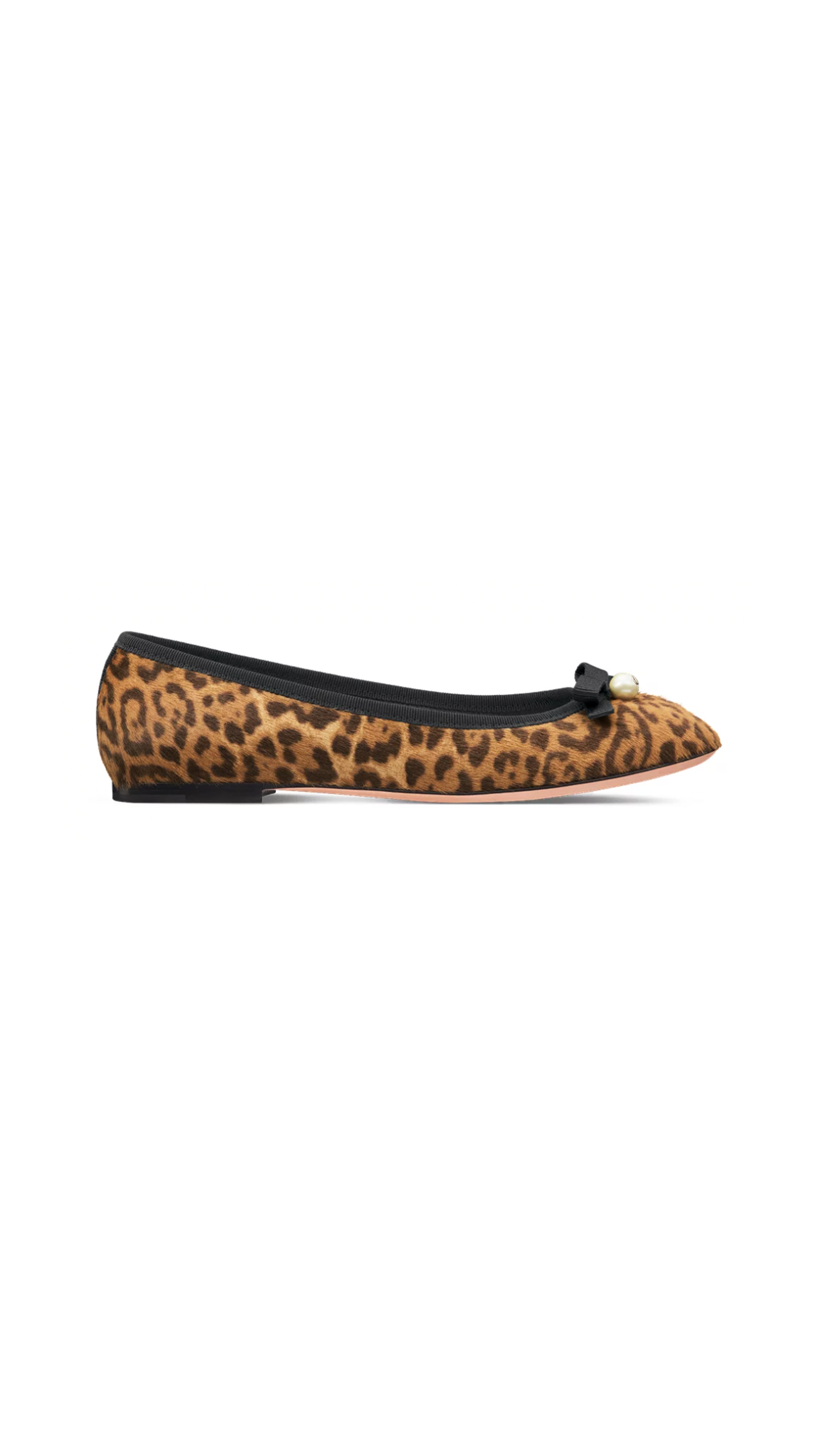 Animal Print Ballet Flat - Leopard