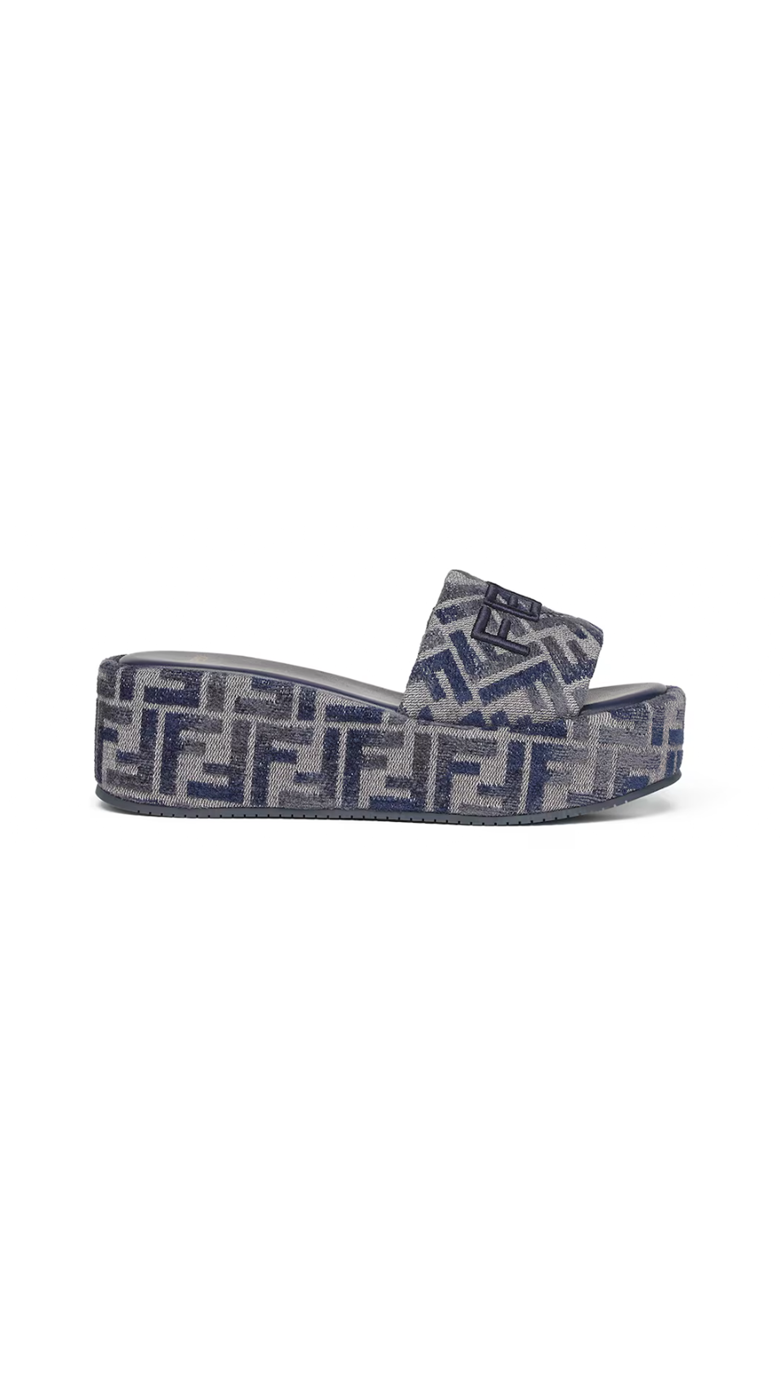 FF Denim Sunshine Slide - Blue