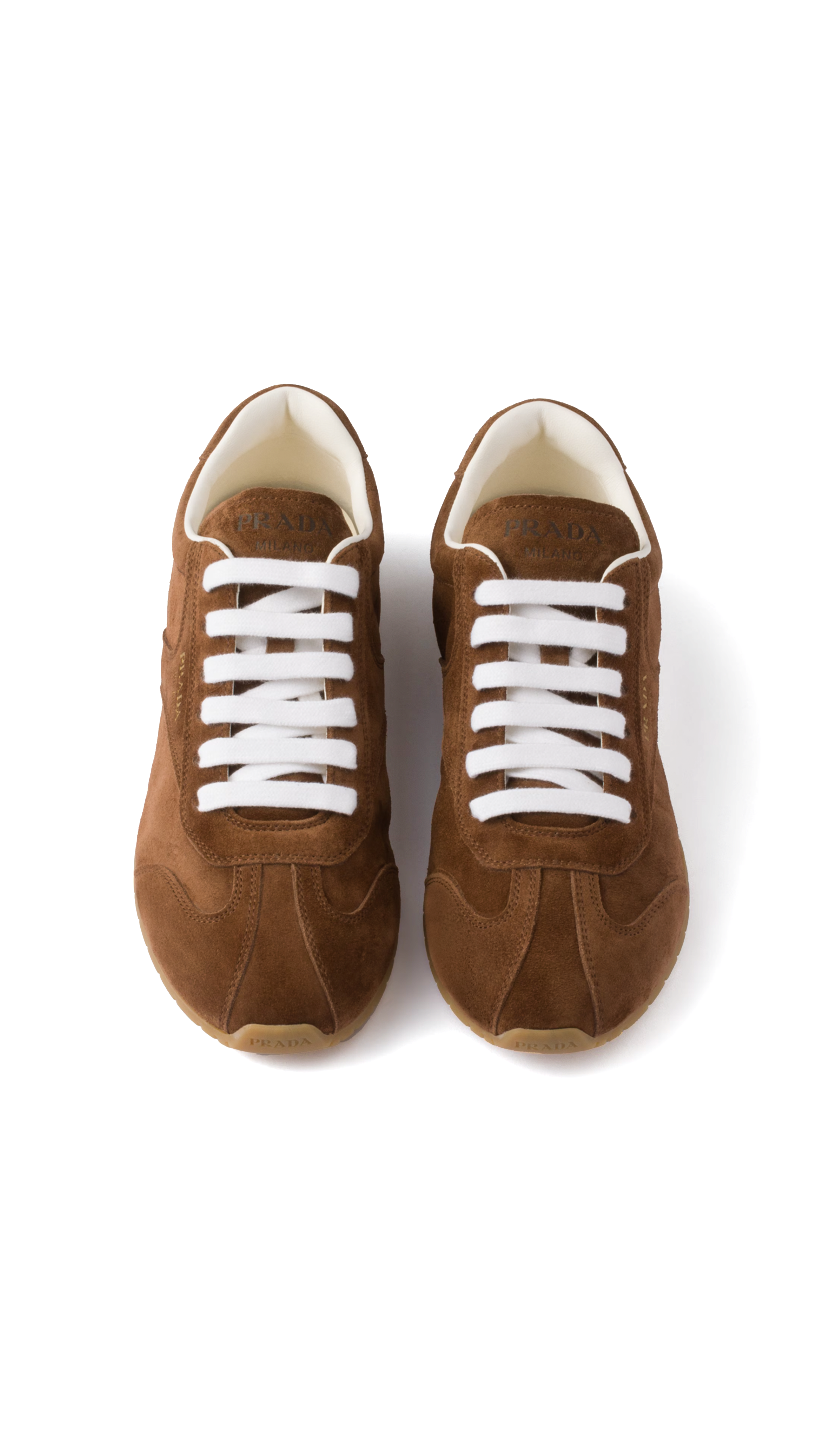 Suede Sneakers - Cocoa Brown