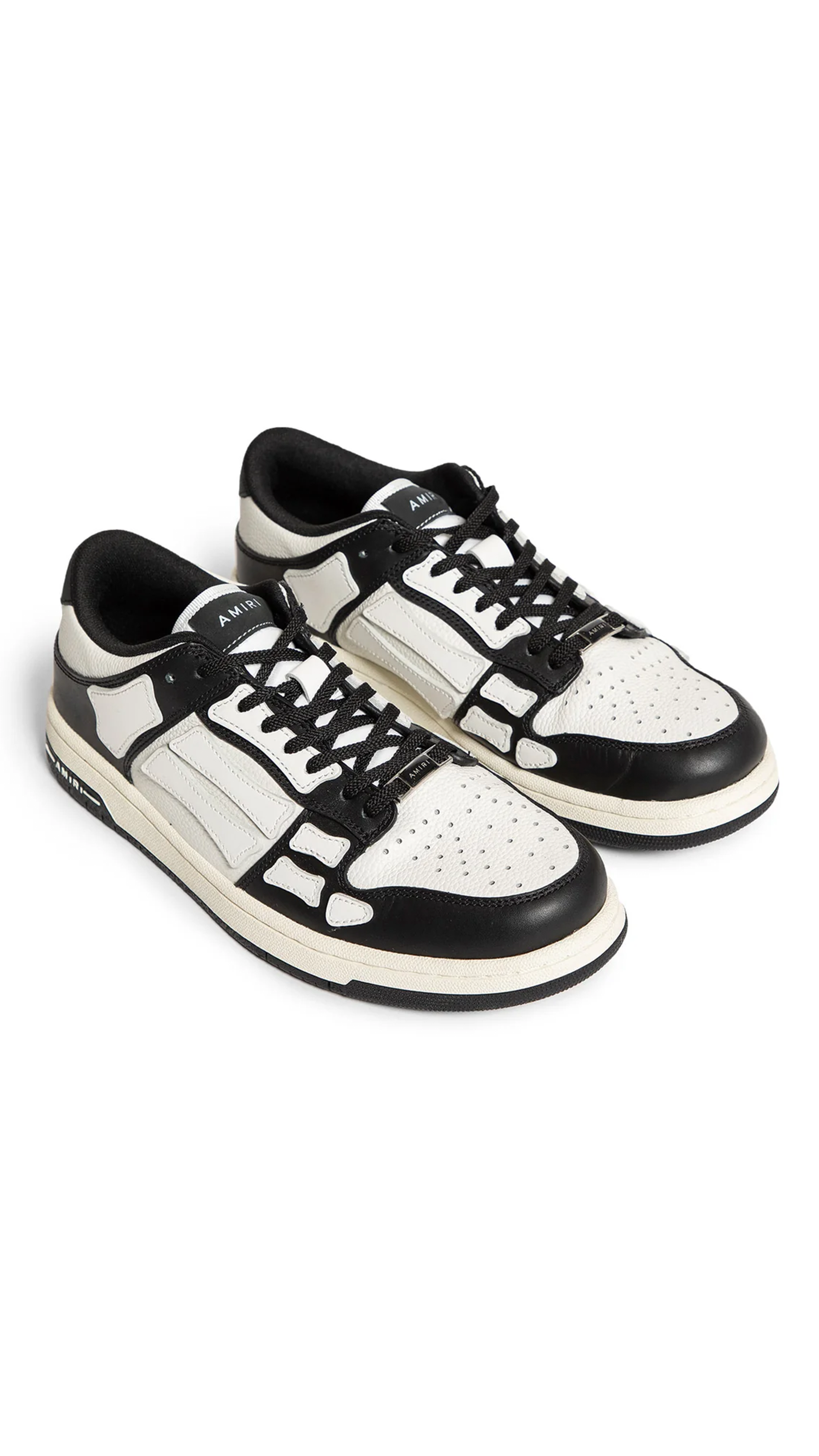 Skel Low Top Sneakers - White/Black