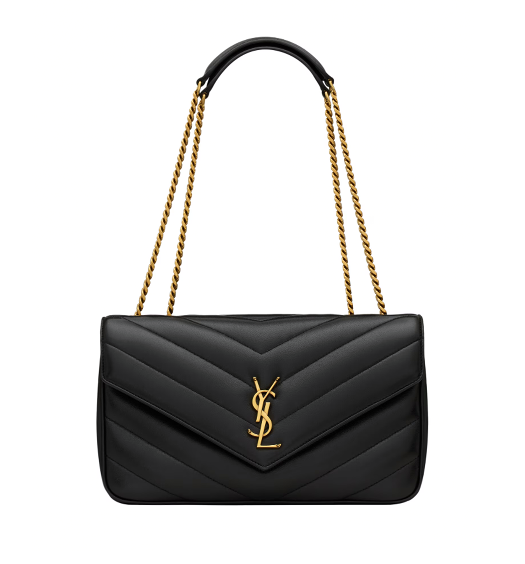 Loulou Medium in Matelassé lambskin