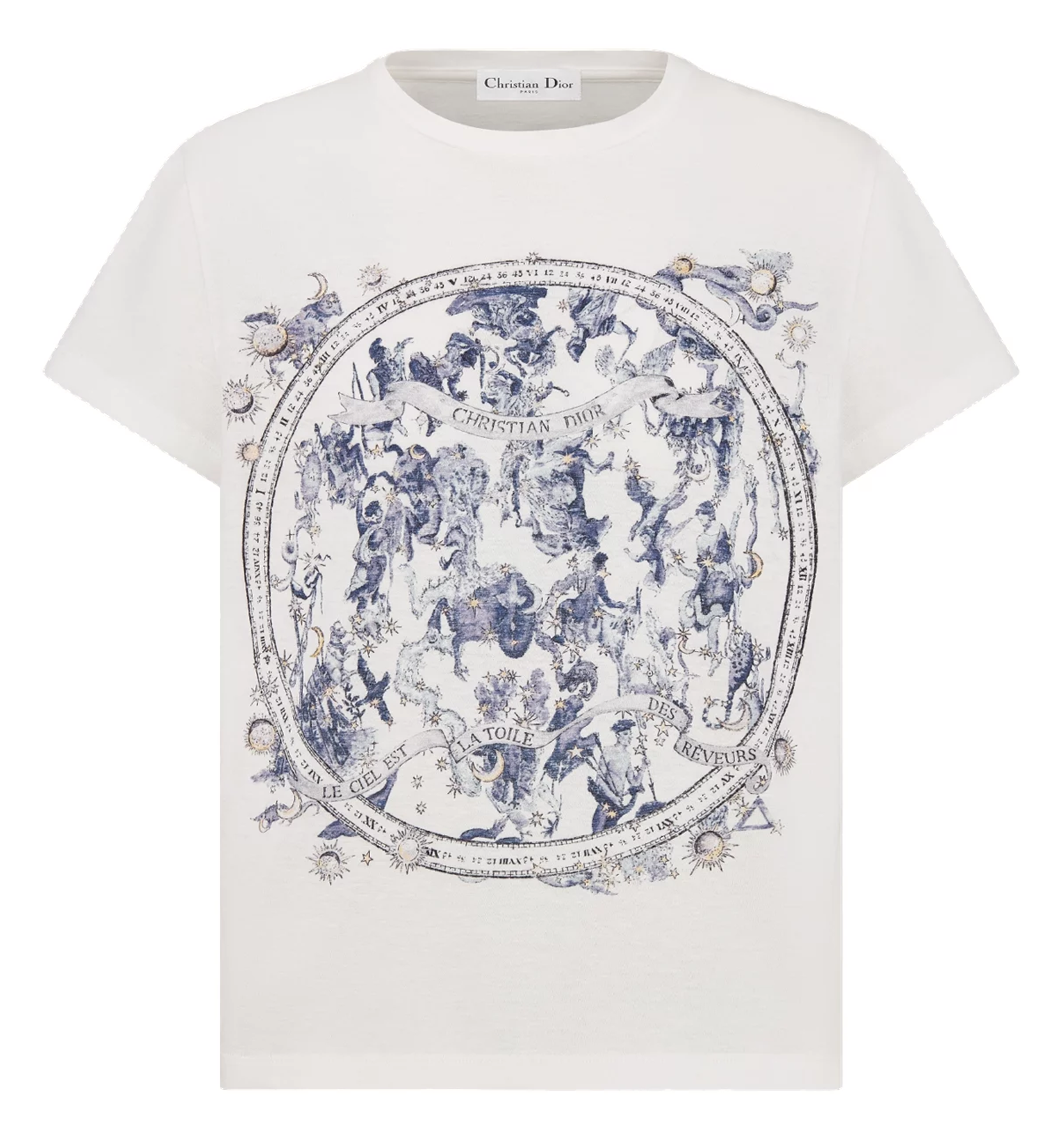 Cotton and Linen Jersey T-shirt