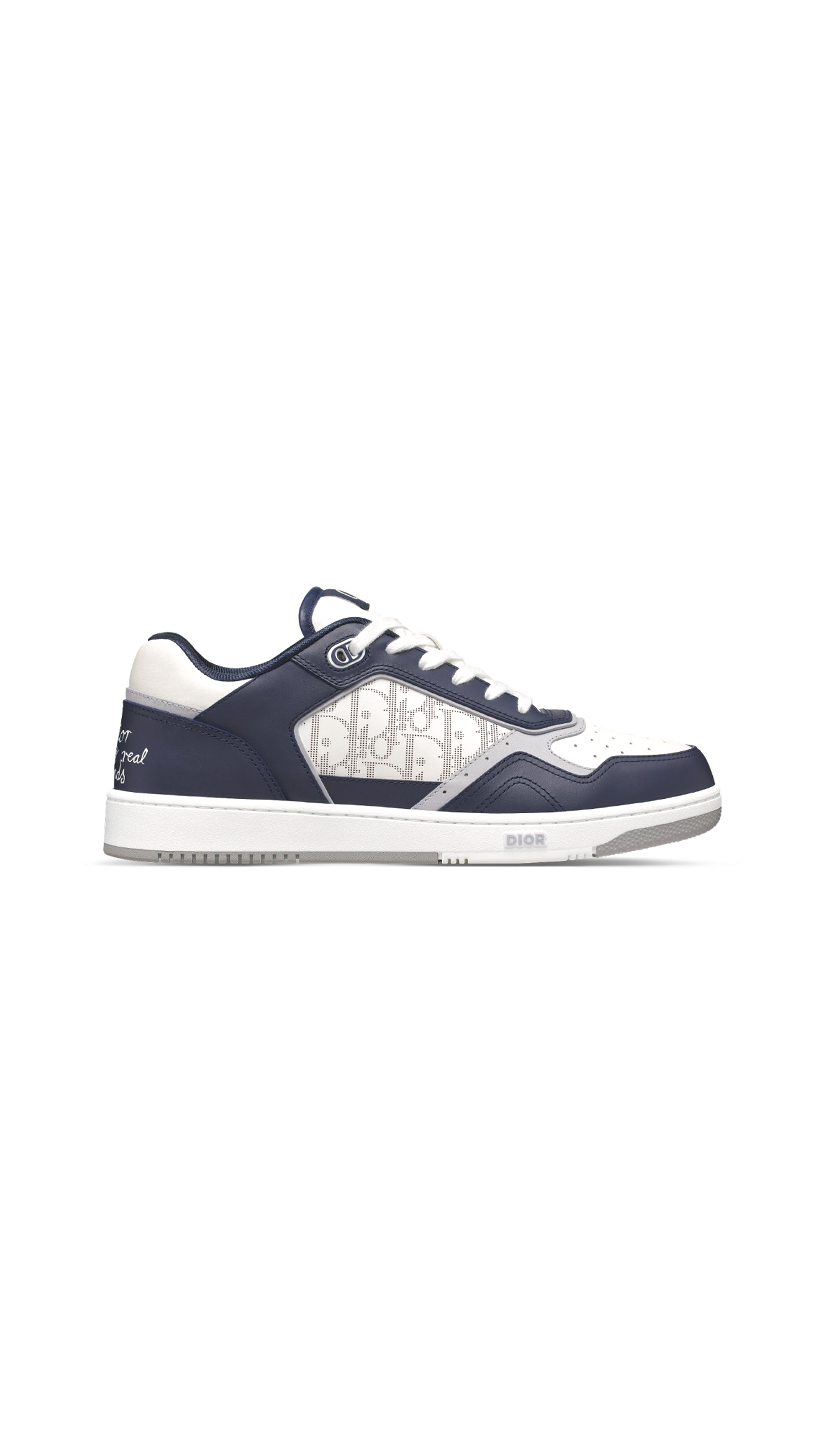 Dior & Hylton Nel B27 Low-Top Sneaker - White/Navy