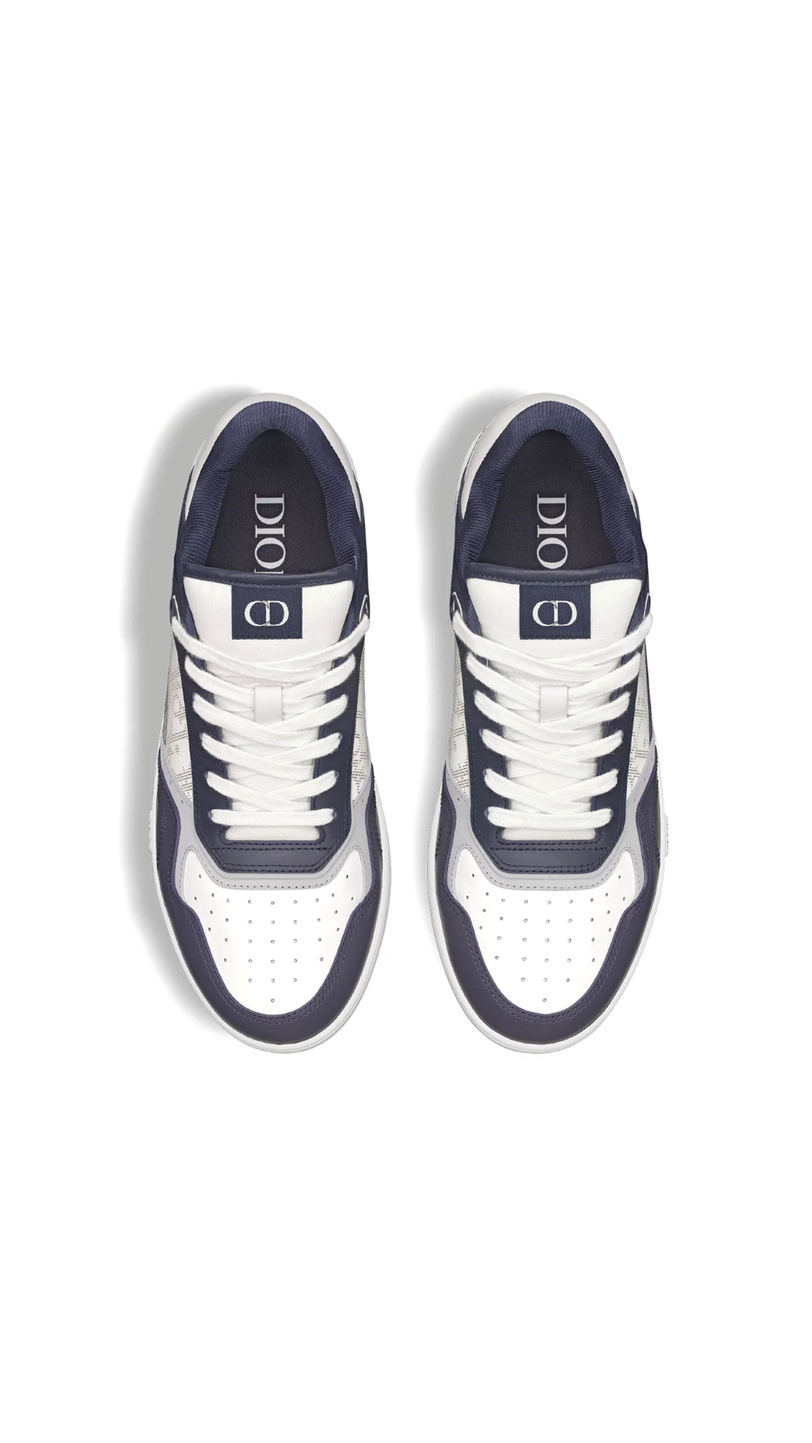 Dior & Hylton Nel B27 Low-Top Sneaker - White/Navy