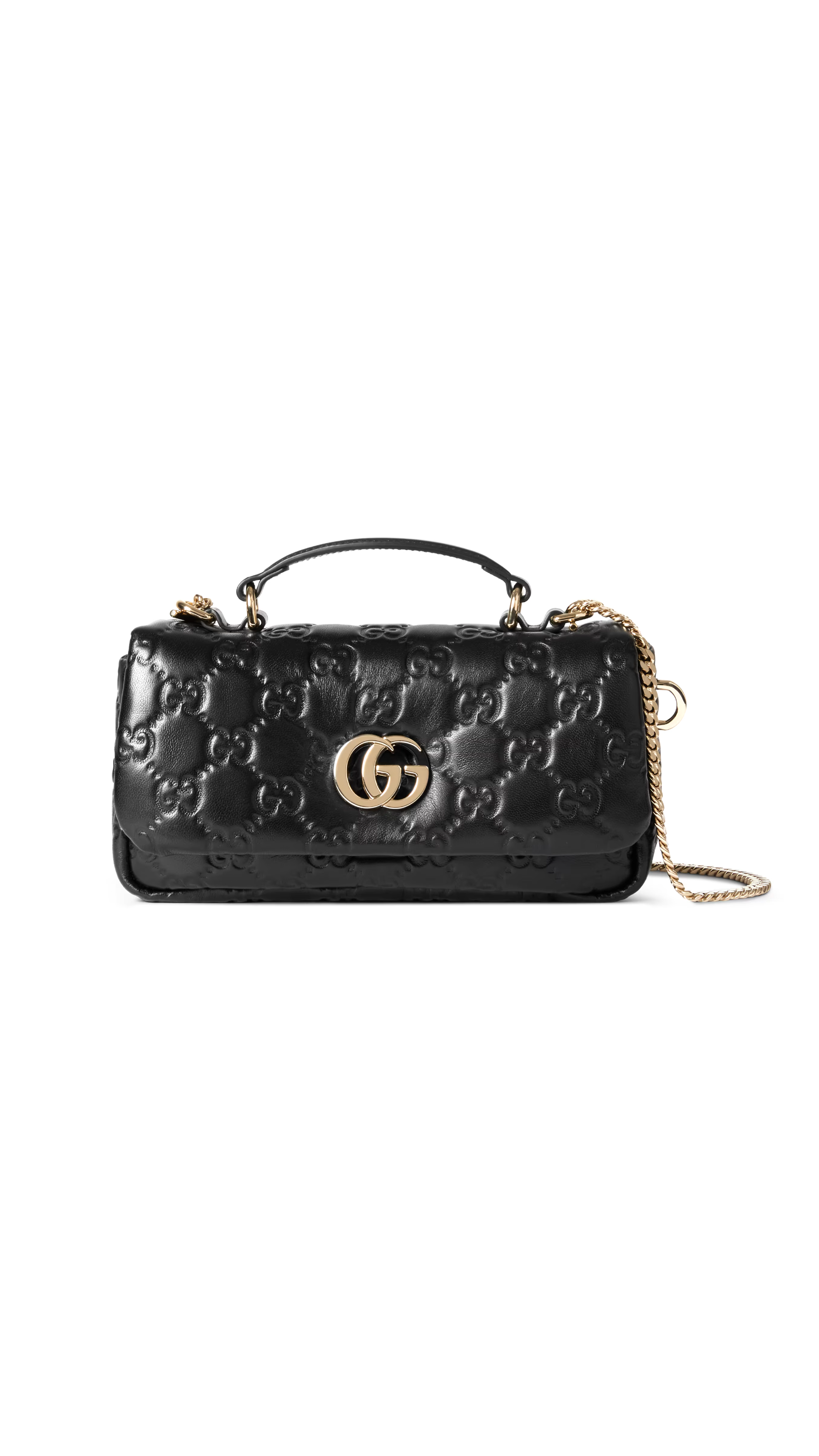 GG Milano Mini Top Handle Bag - Black