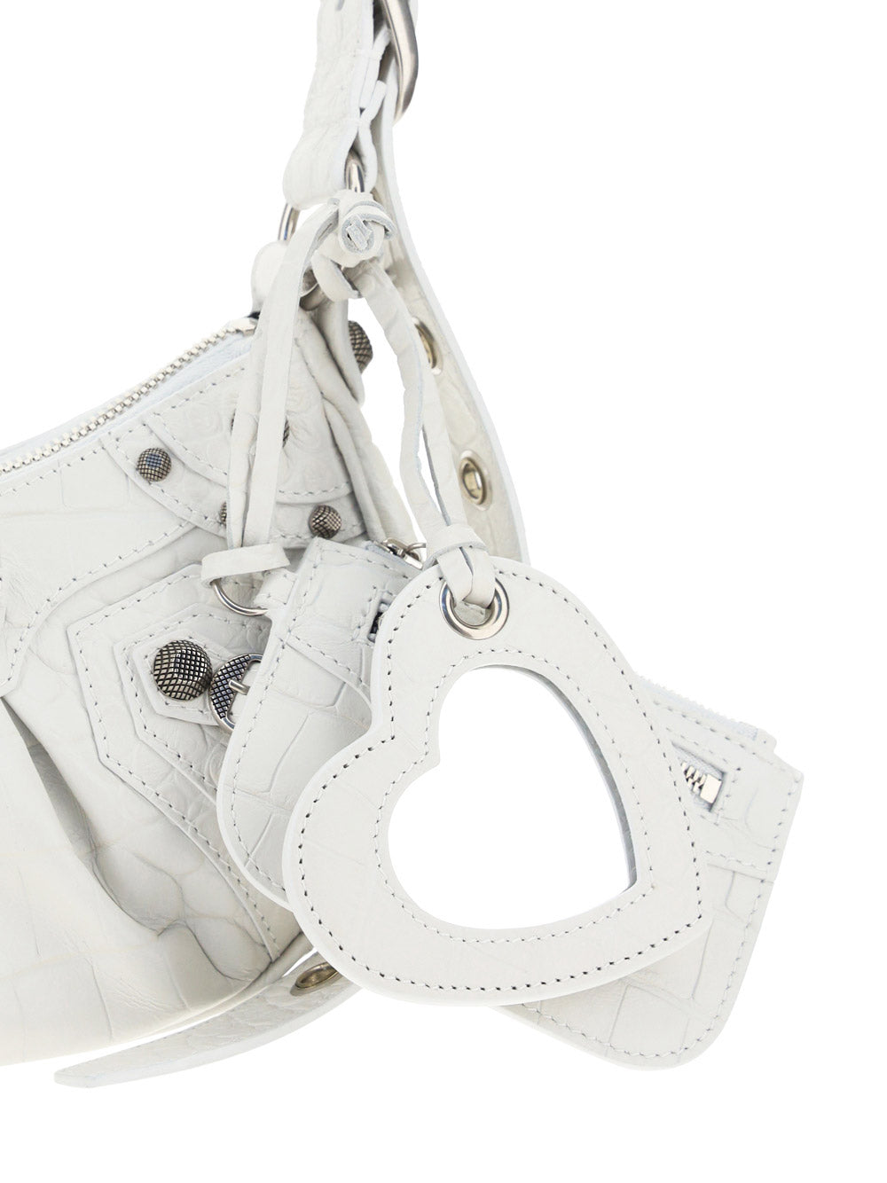 Le Cagole XS Shoulder Bag - White