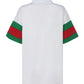 Logo Polo Shirt - White / Green / Red