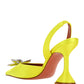 Rosie Sling Satin Pump - Yellow