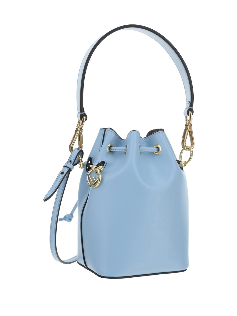 Mon Tresor Leather Mini Bag - Blue