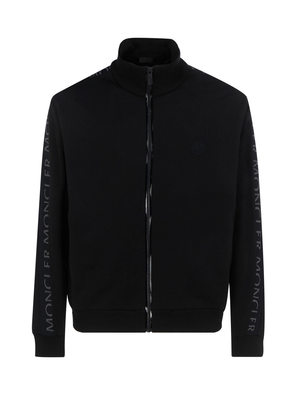 Zip-Up Sweatshirt - Black