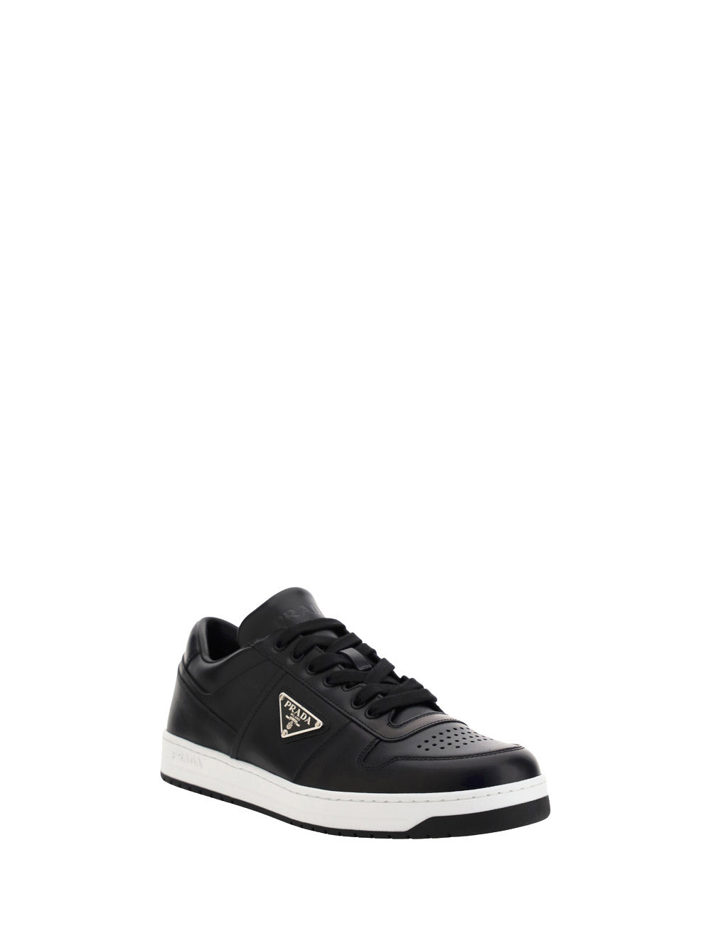 Downtown Leather Sneakers - Black