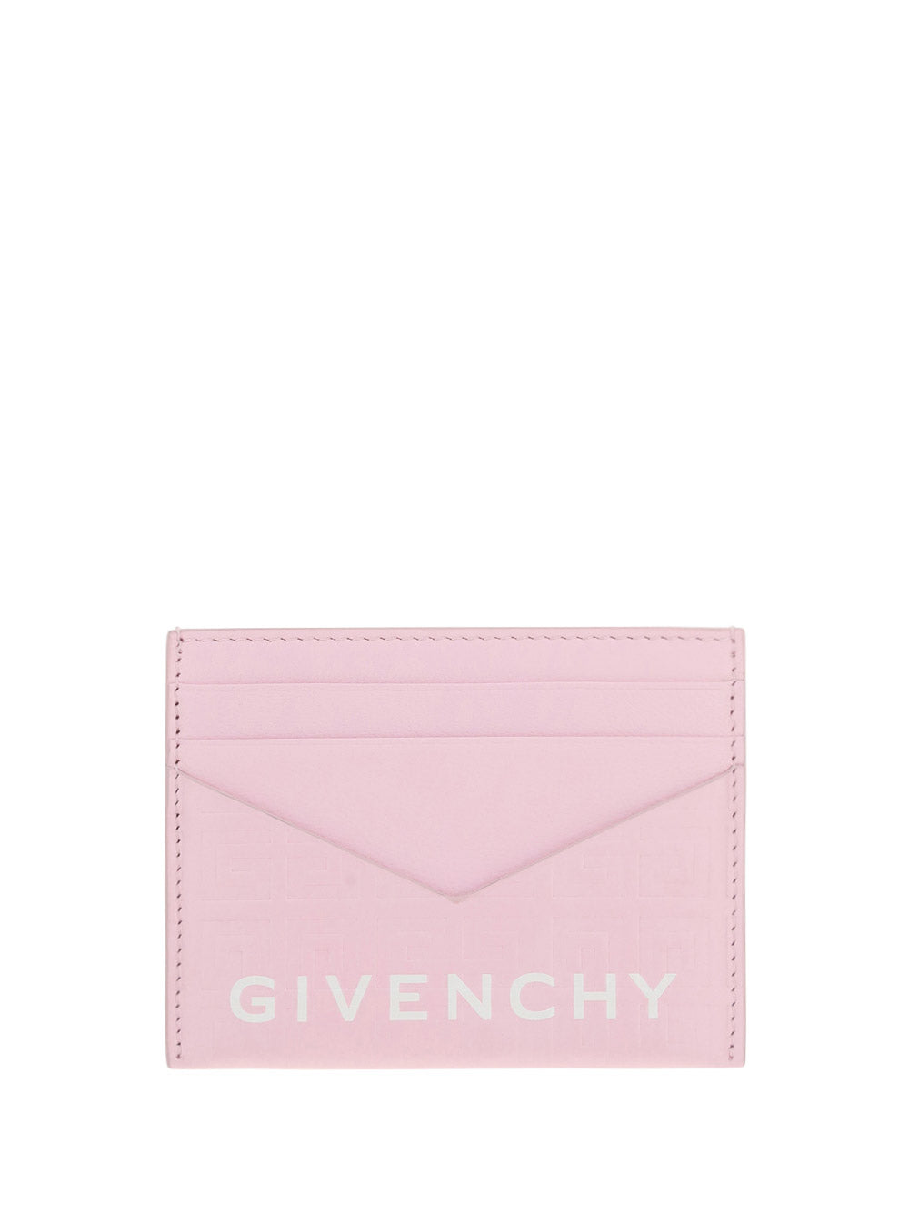 G Cut card holder in 4G leather- Pink