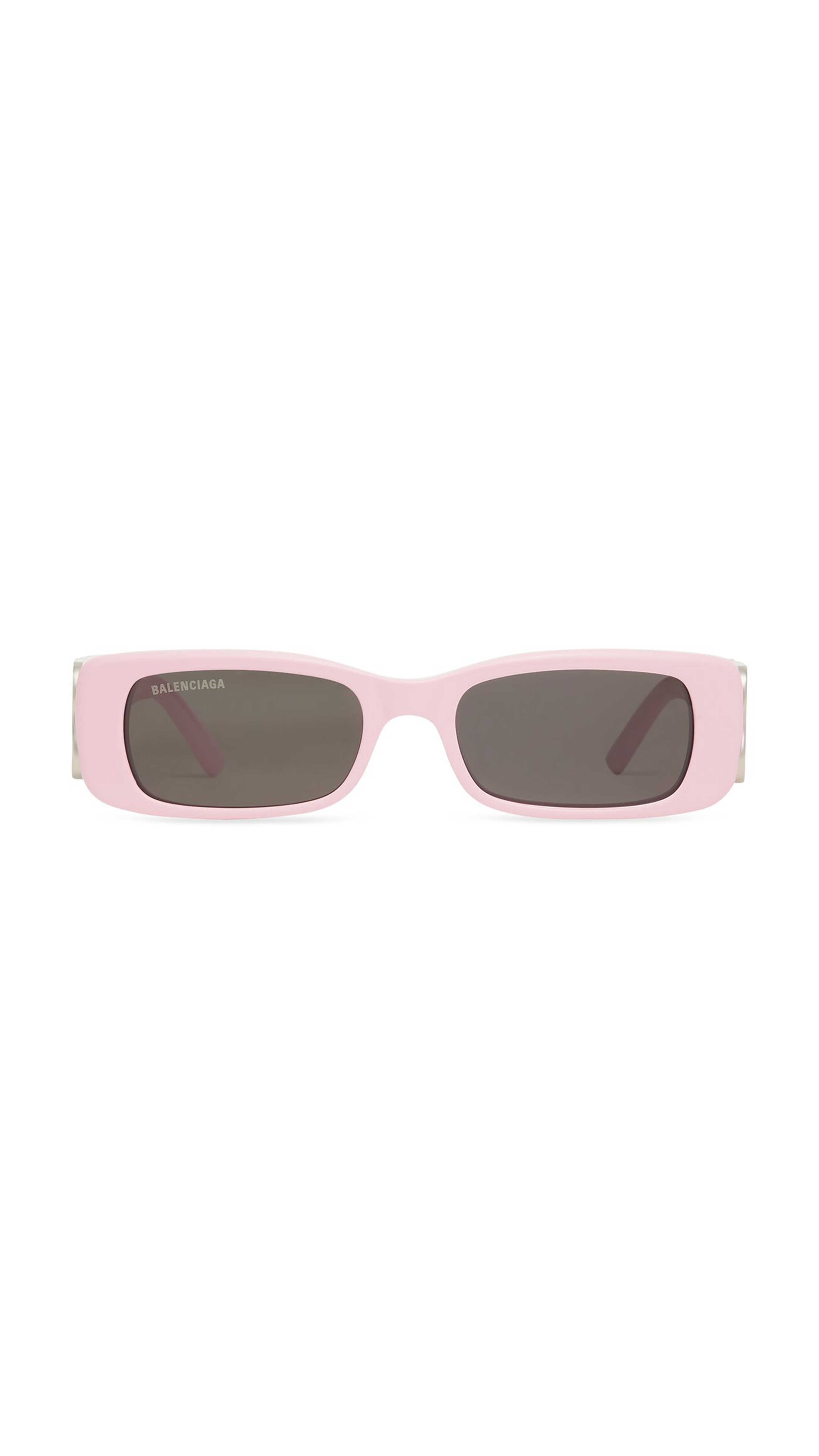 Dynasty Rectangle Sunglasses - Pink Acetate