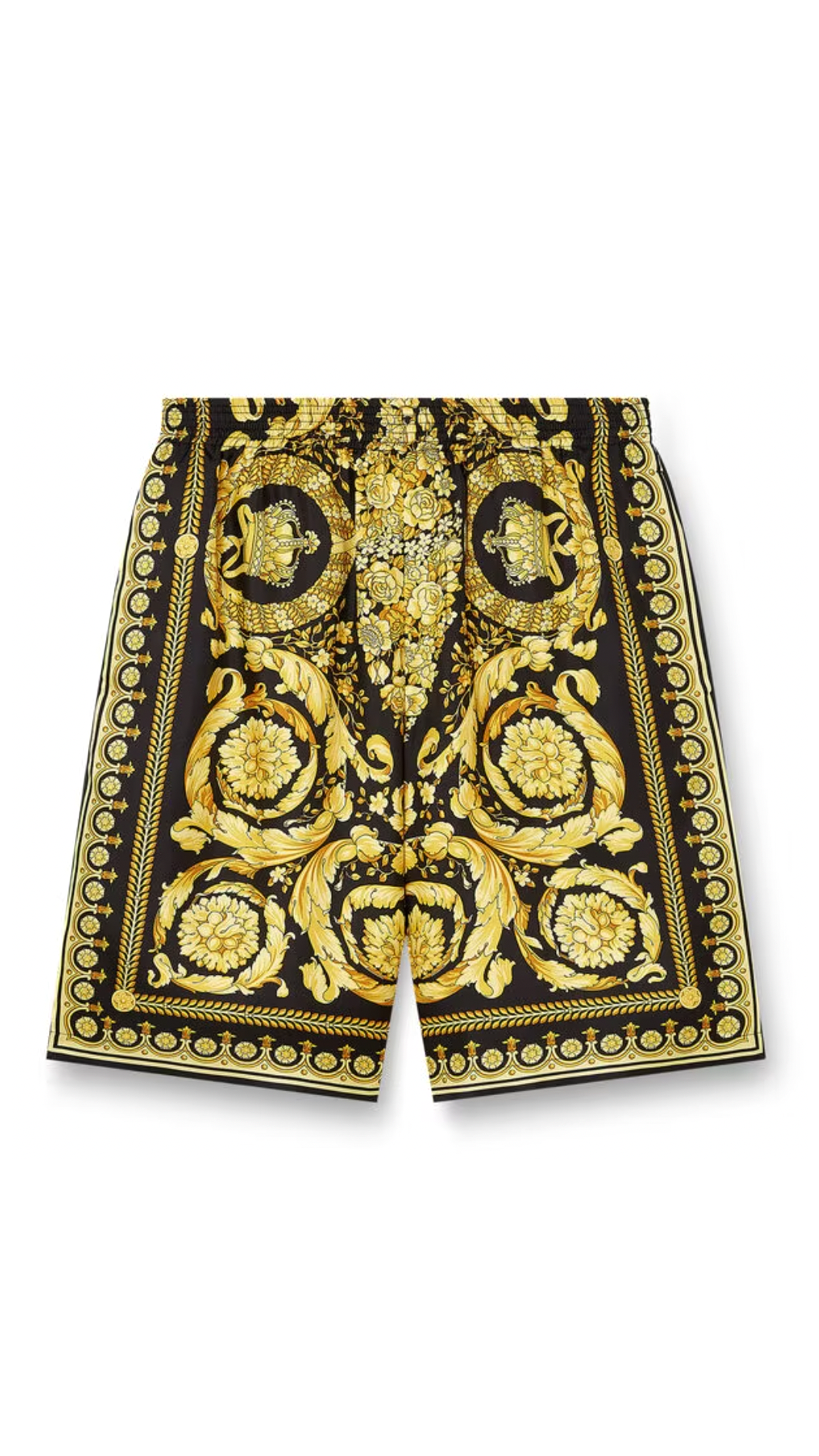 Barocco Shorts - Black/Gold