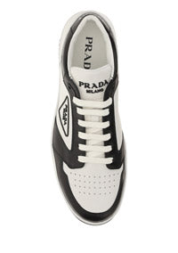 District Leather Sneakers - White / Black