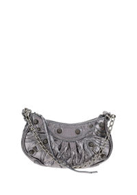 Le Cagole Mini Bag With Chain - Silver