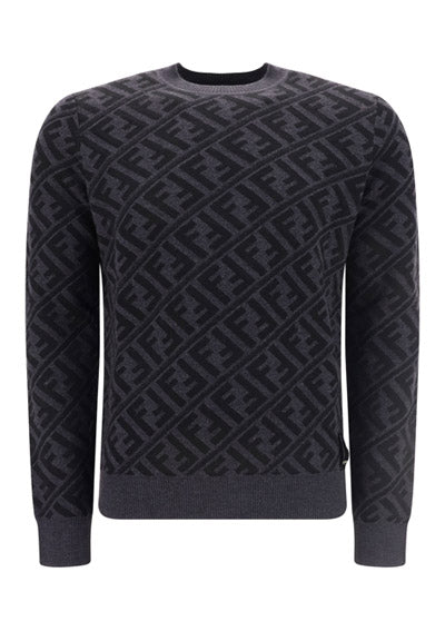 FF Wool Jumper - Black