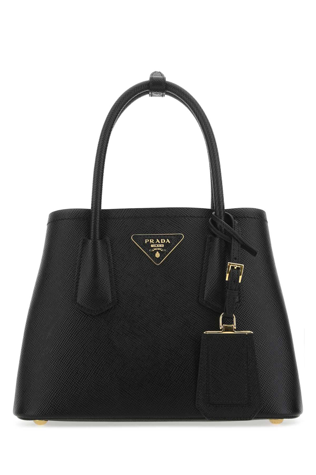 Prada double shop saffiano leather tote