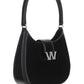 W Legacy Small Hobo In Leather - Black