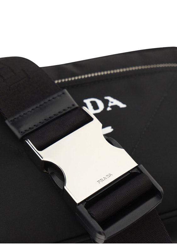 Nylon Belt Bag in Black - Prada