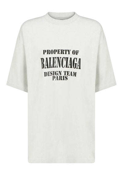 Property of Balenciaga T-Shirt - Off White