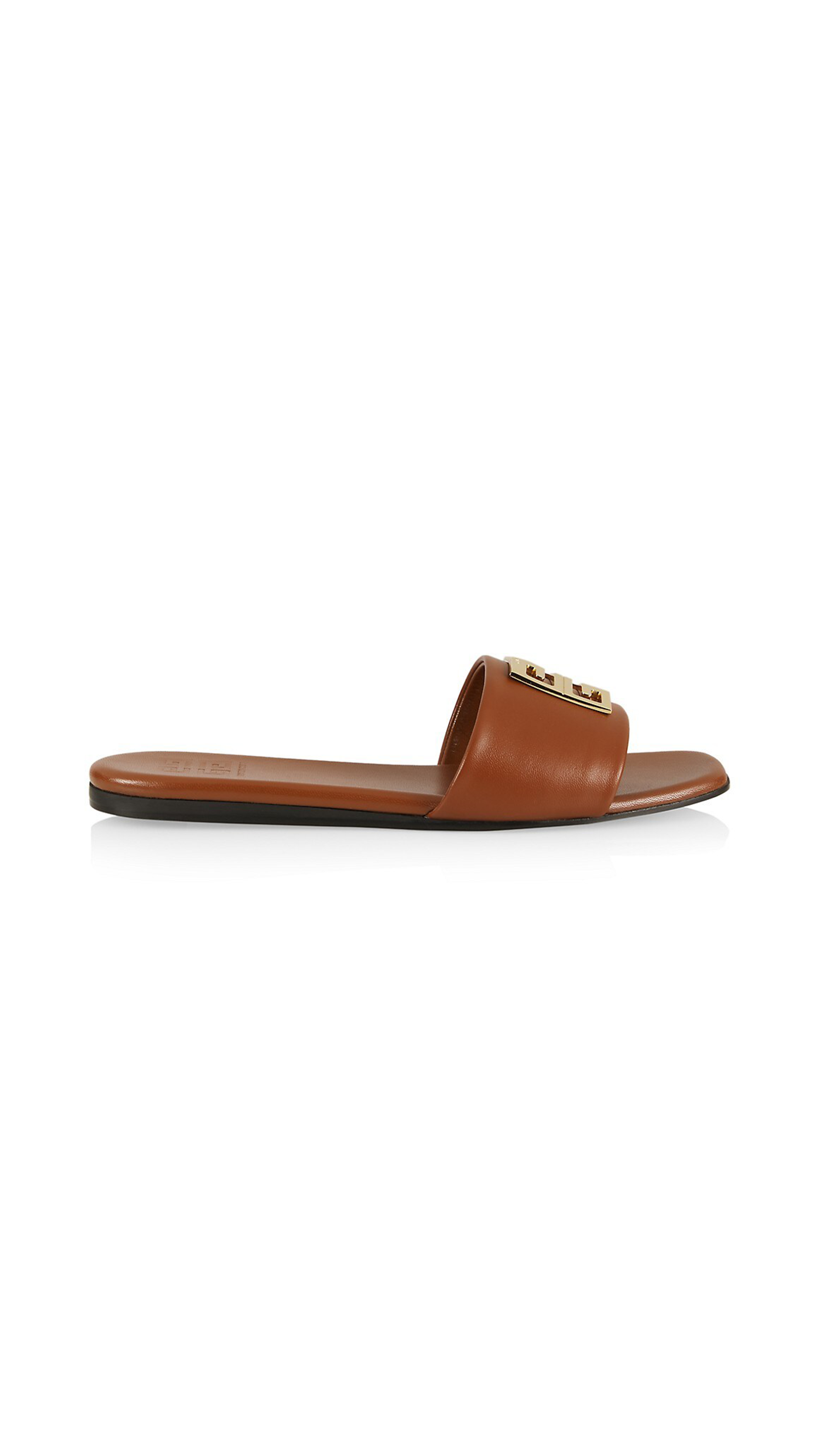 4G Sandals in Leather - Tan