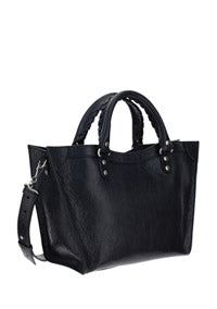 Neo Classic Upside Down Medium East-West Tote Bag - Black