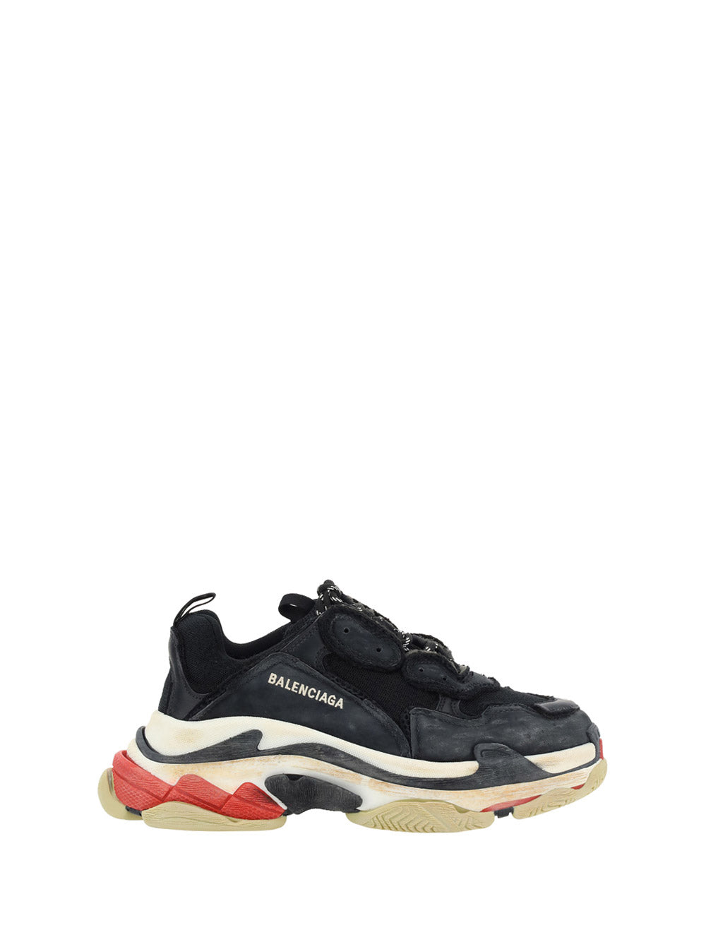 Triple S Sneakers - Black