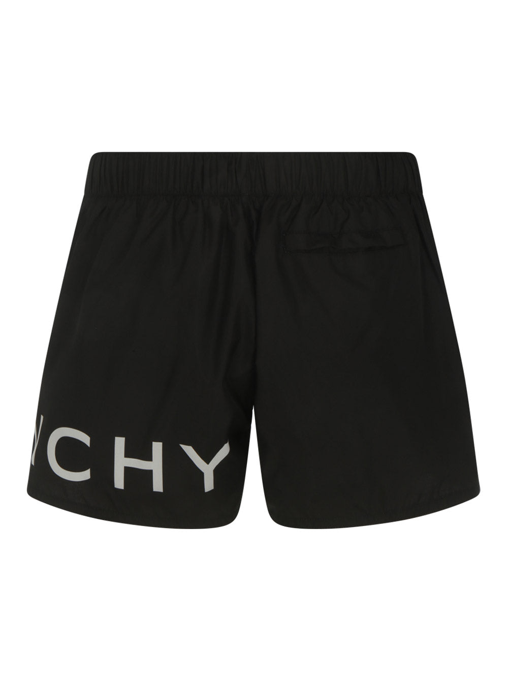 Straight-Leg Short-Length Logo-Print Swim Shorts - Black