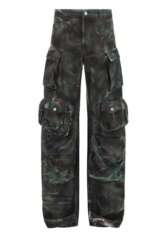 Fern Camouflage Pants - Green