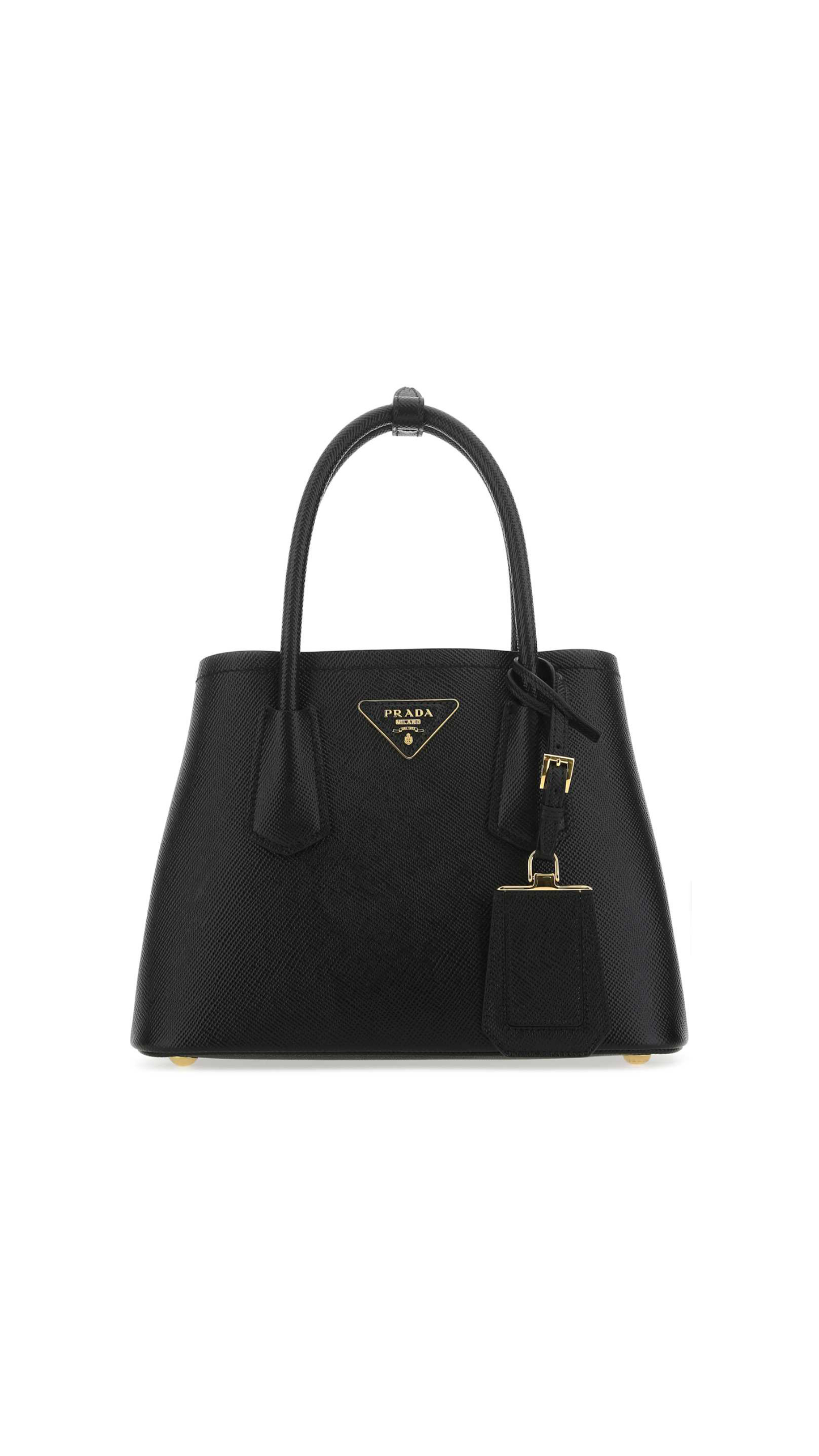 Prada Double Saffiano Leather Mini Bag - Farfetch