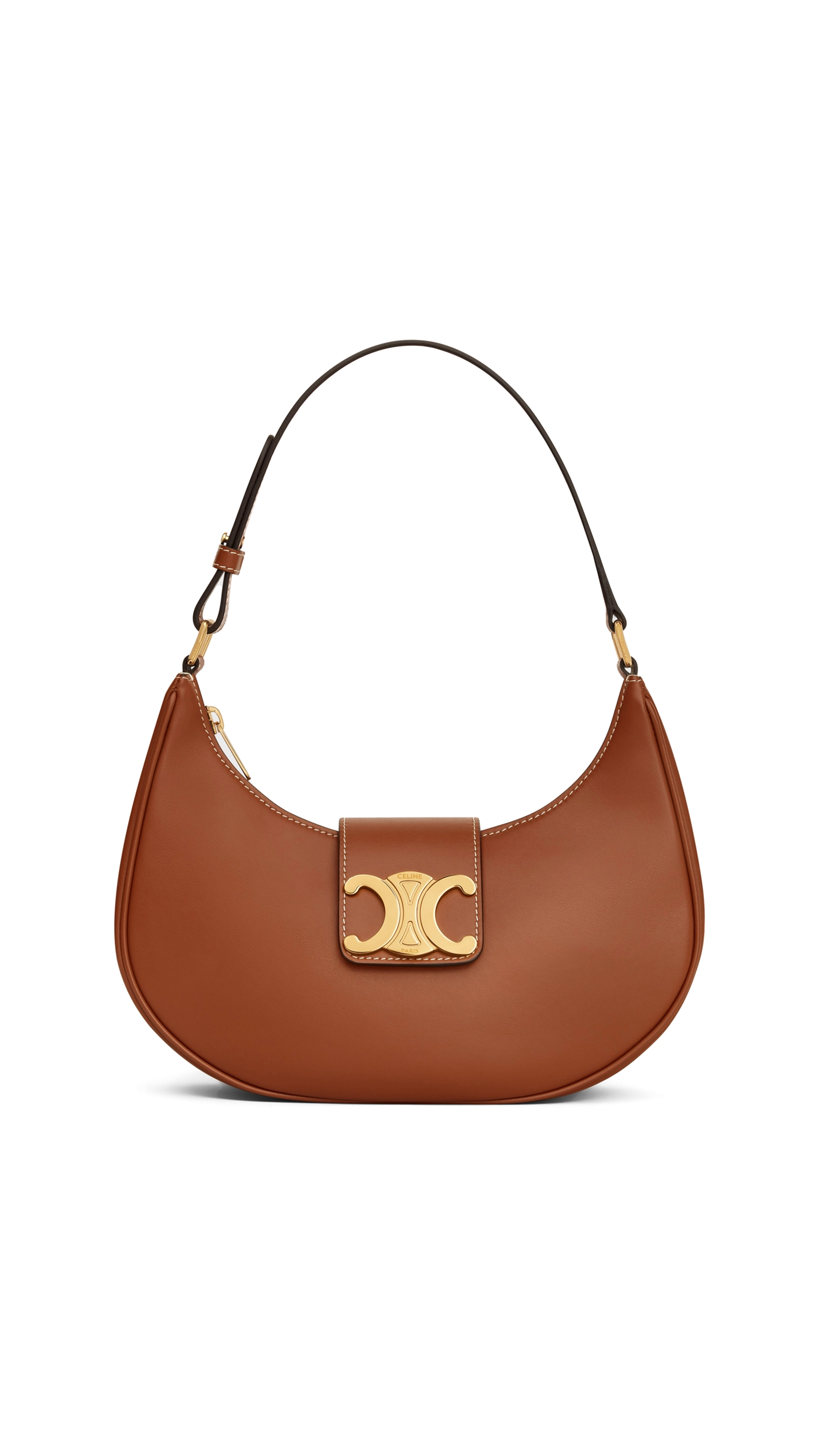 Ava Triomphe Soft Bag in Smooth Calfskin