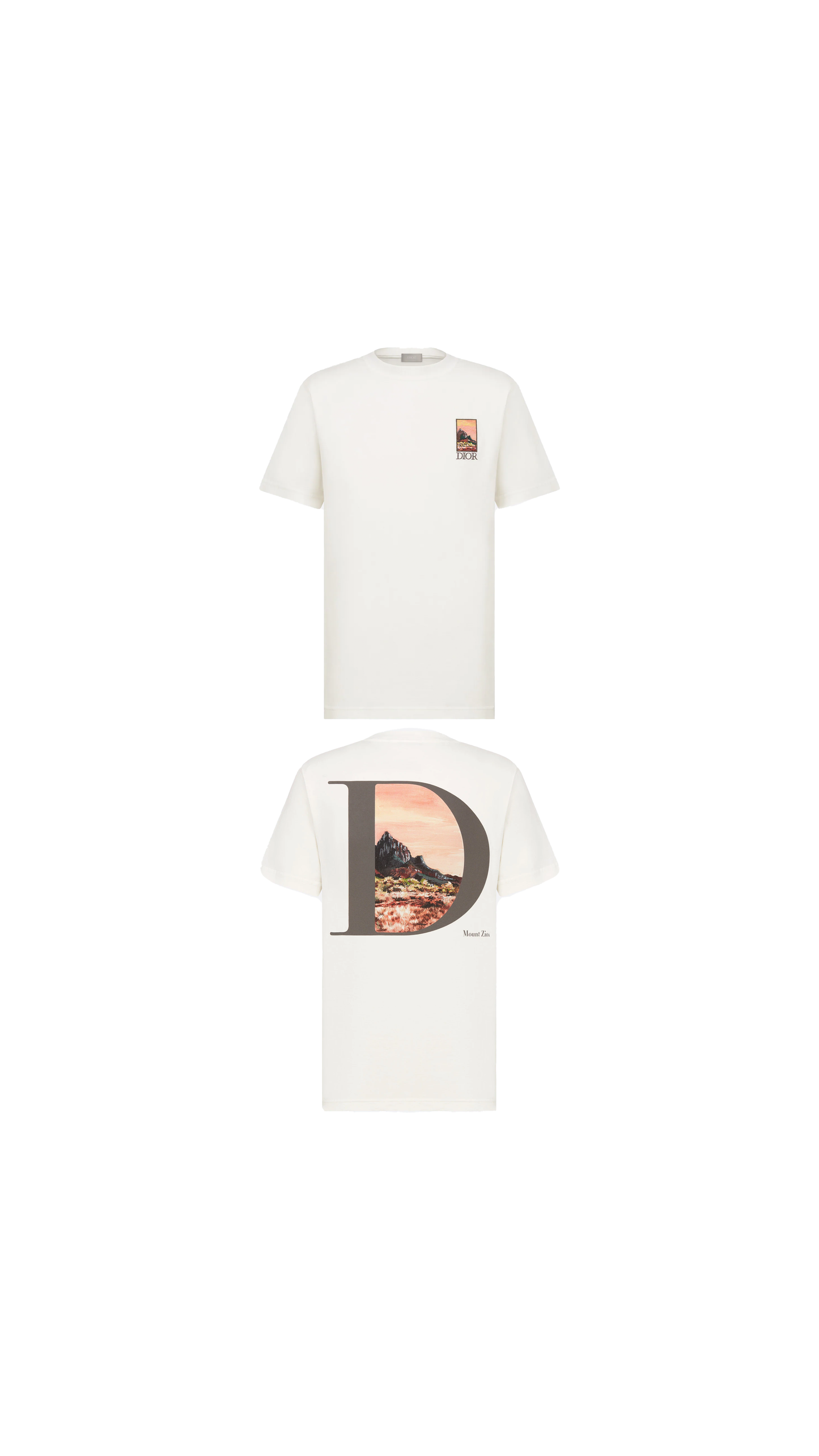 Dior and Jack Kerouac Relaxed-fit T-shirt - White